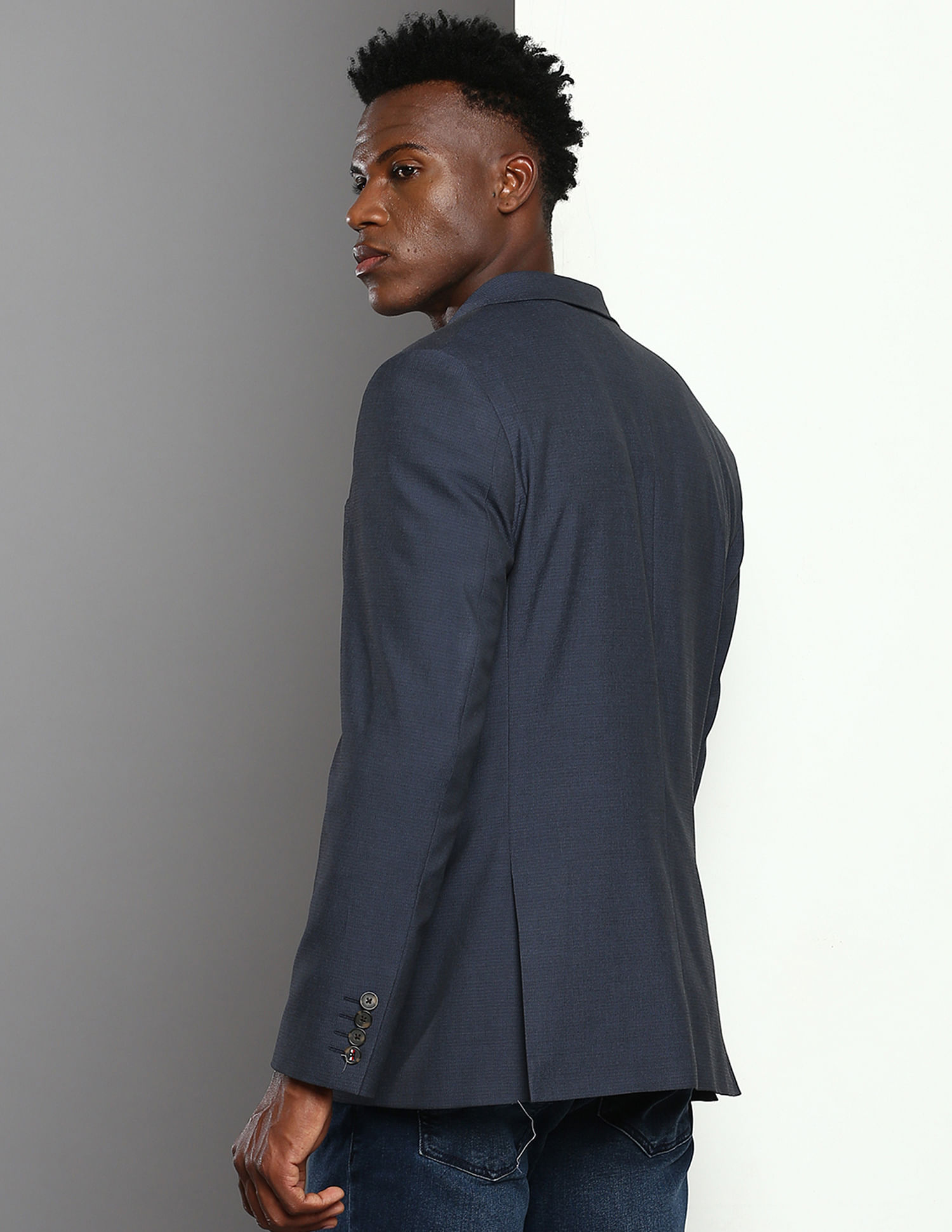 Tommy Hilfiger Yarn Dyed Dobby Blazer