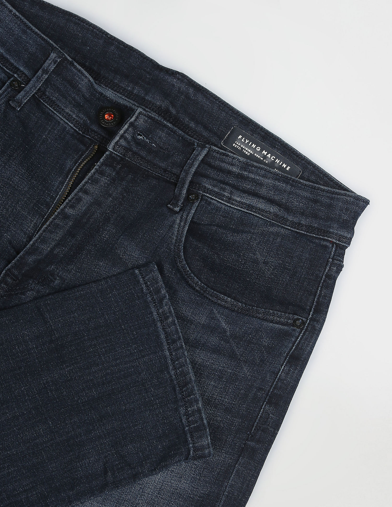 Flying Machine Dark Wash Authentic Signature Jeans