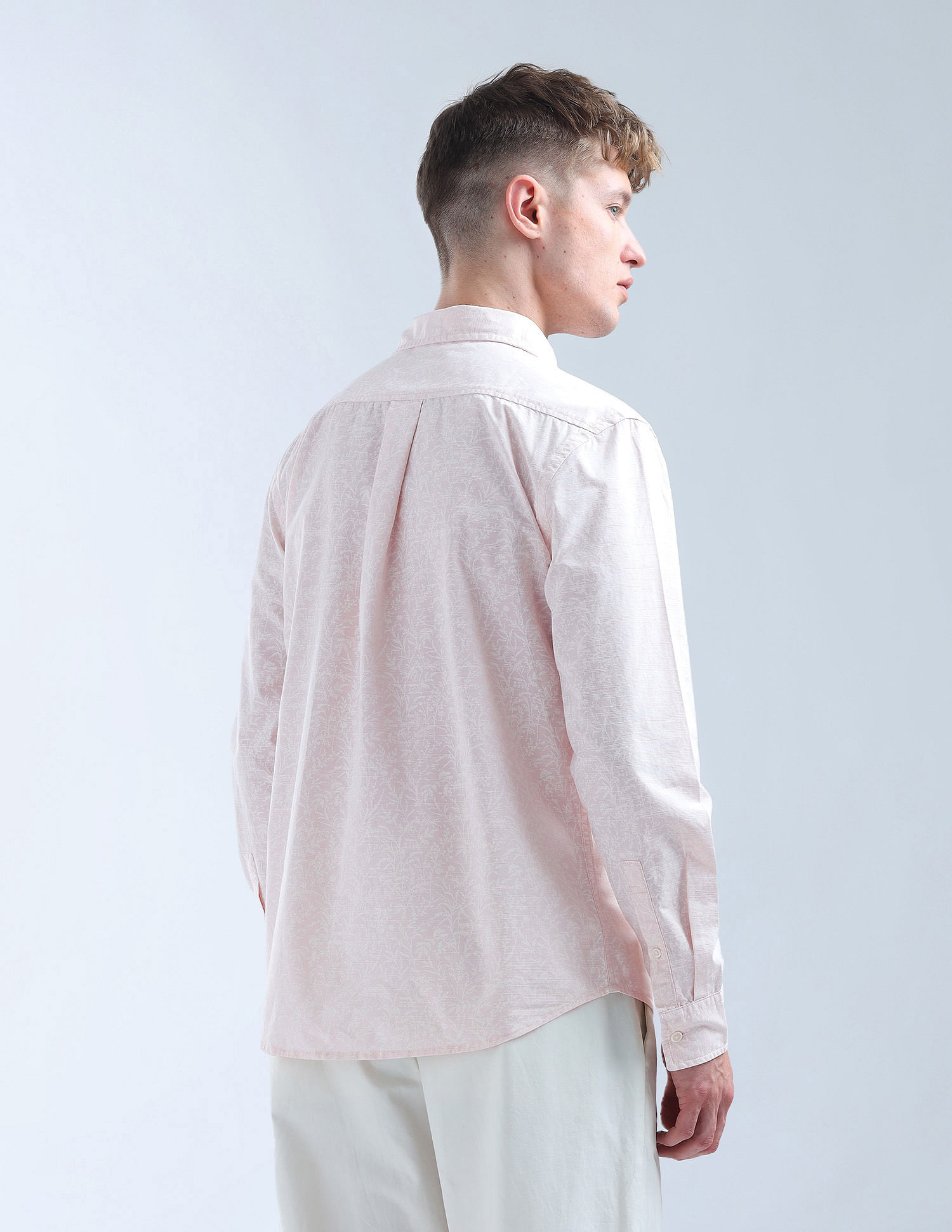 Flying Machine All Over Printed Essentials Shirt
