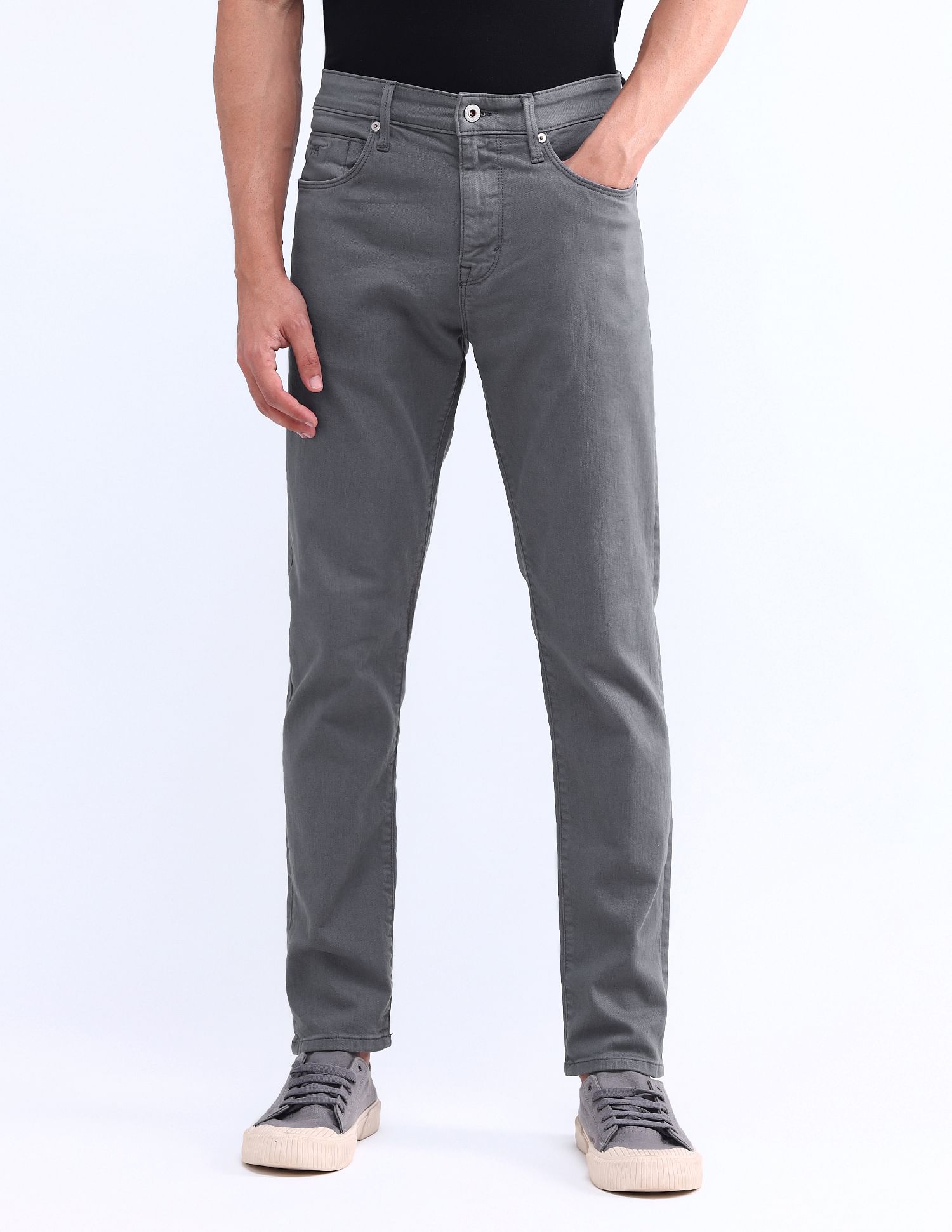 Flying Machine F-Lite Slash Slim Tapered Jeans