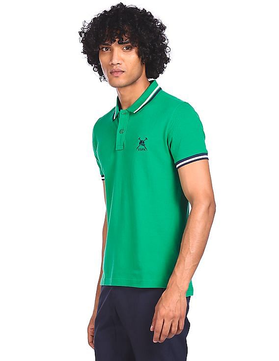 U.S. Polo Assn. Short Sleeve Solid Polo Shirt