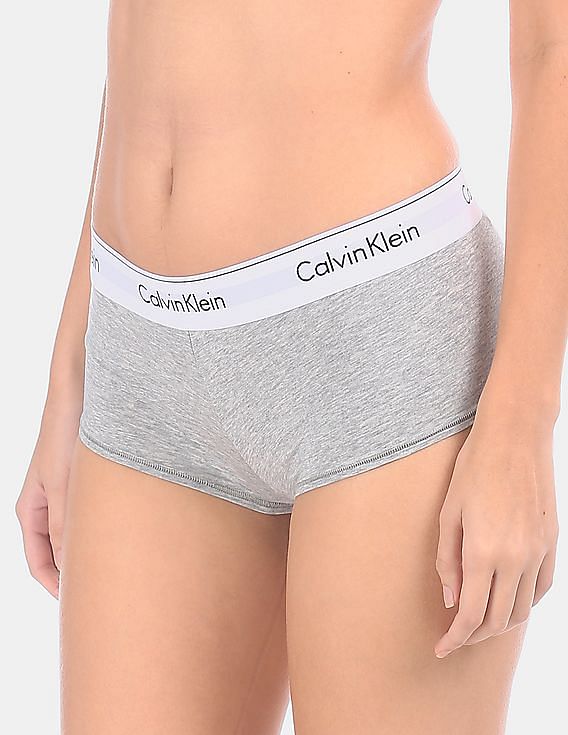 Buy Calvin Klein Underwear Women Grey Invisibles Solid Stretch