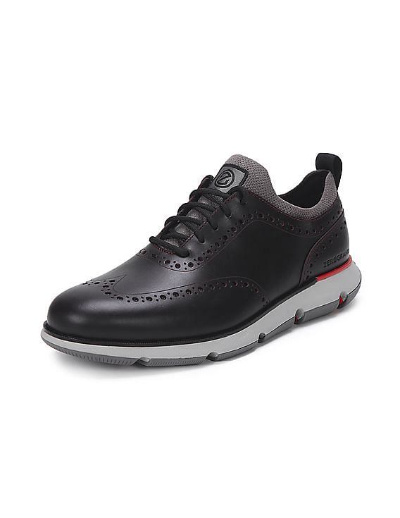 COLE HAAN 数回使用　黒 Buy Cole Haan Men Black 4.Zerogrand Oxford Sneakers - NNNOW.com