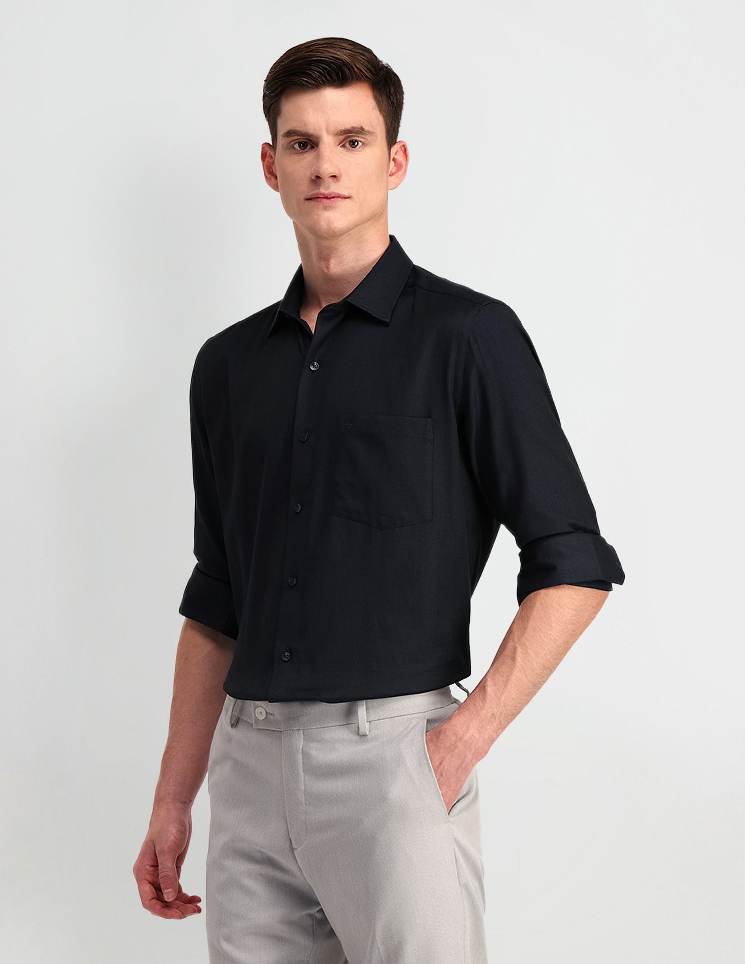 Arrow Liberty Classic Fit Solid Shirt