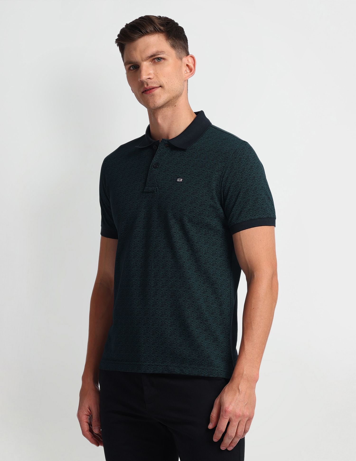 Arrow Sport Regular Fit Solid Polo Shirt