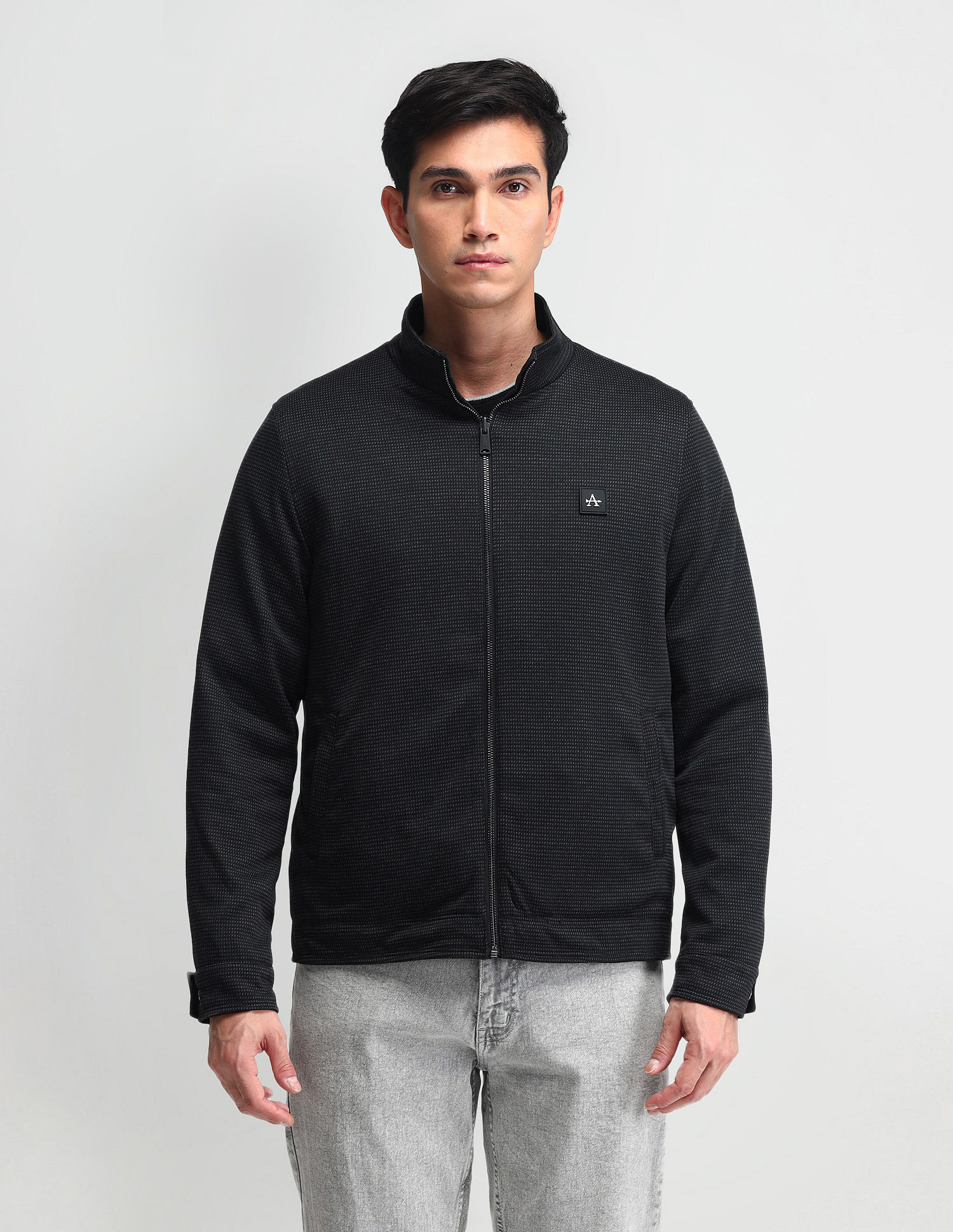 ジャケット TRAFFORD REVERSIBLE JACKET Buy Arrow Sport Solid Regular Fit Reversible Jacket - NNNOW.com