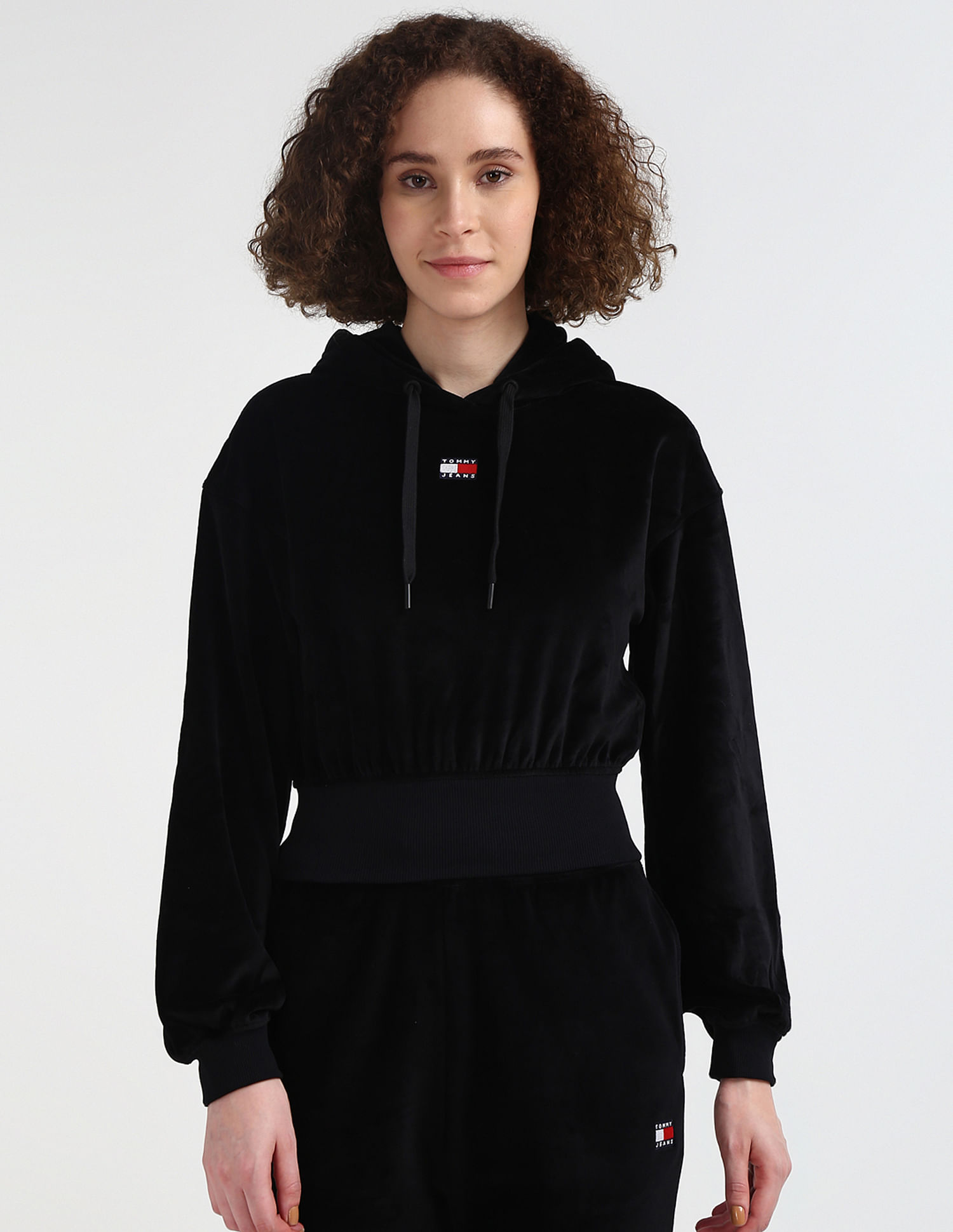 Tommy Hilfiger Transitional Cotton Velour Sweatshirt