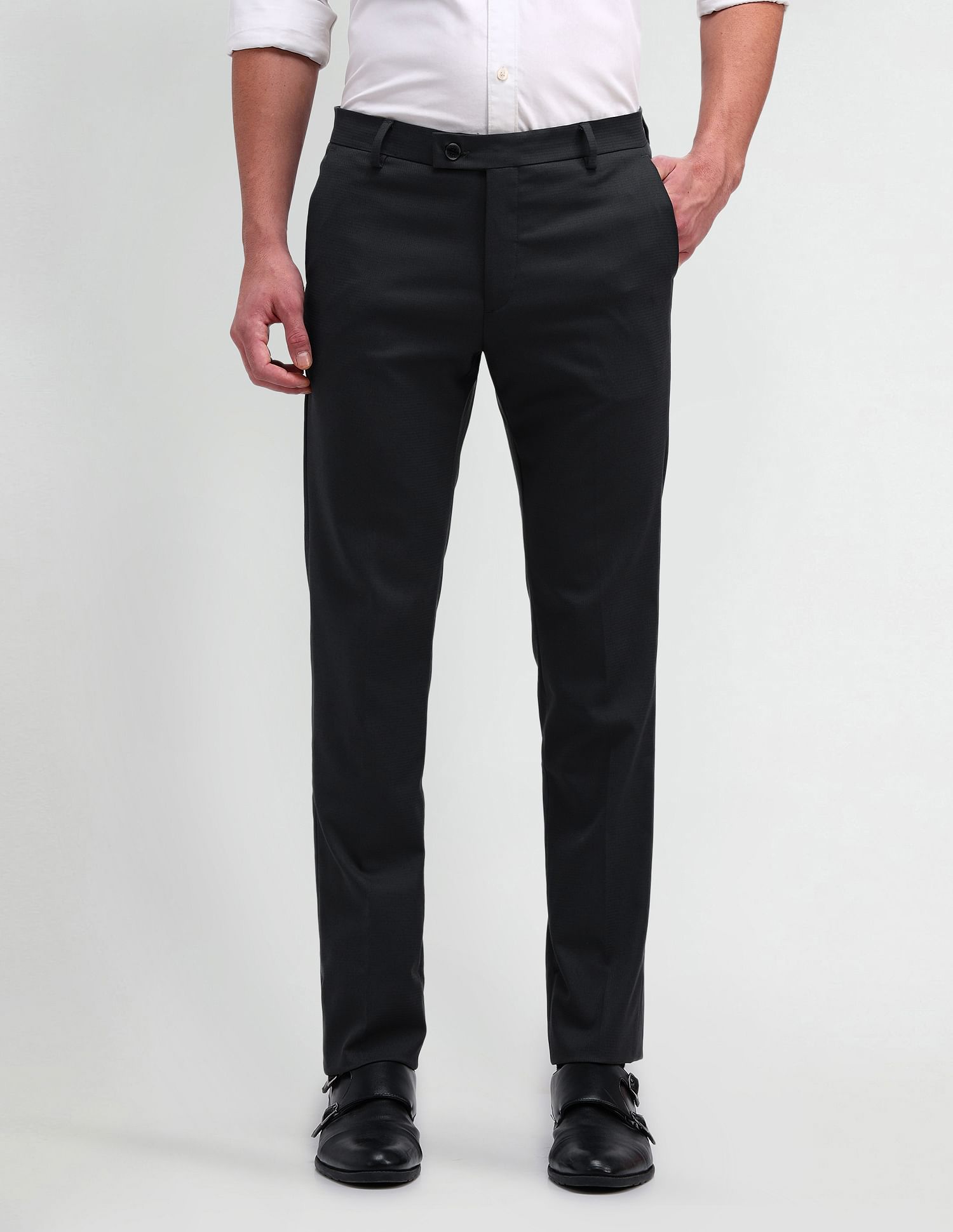 Arrow Denver Slim Dobby Trousers
