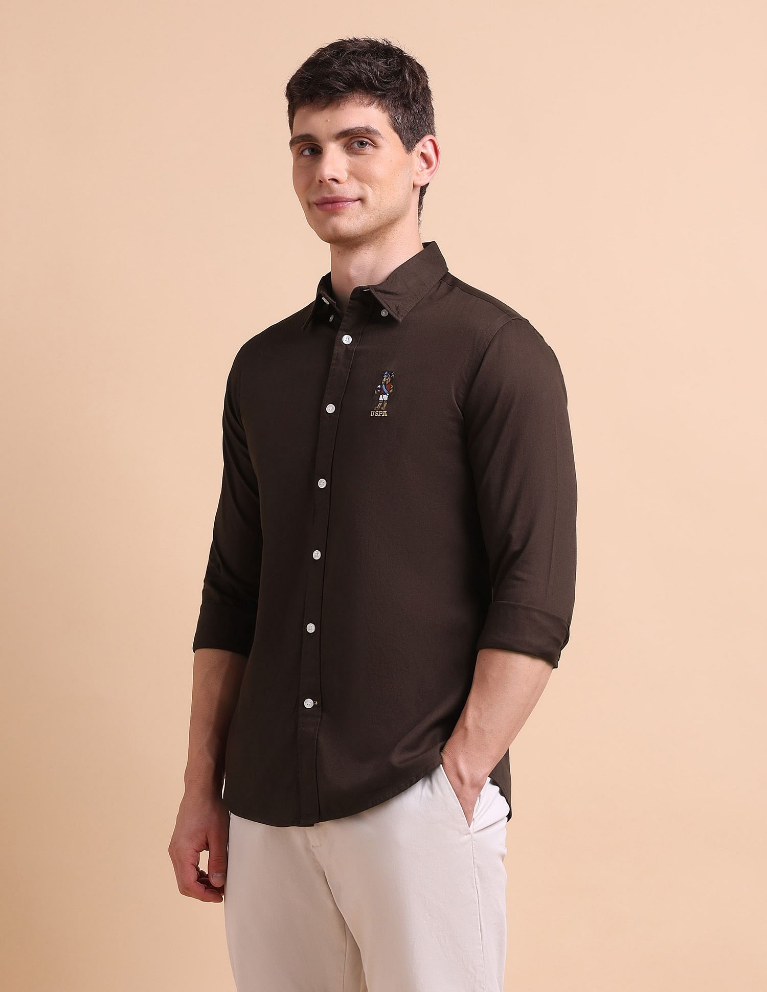 U.S. Polo Assn. Tailored Fit Button Down Shirt