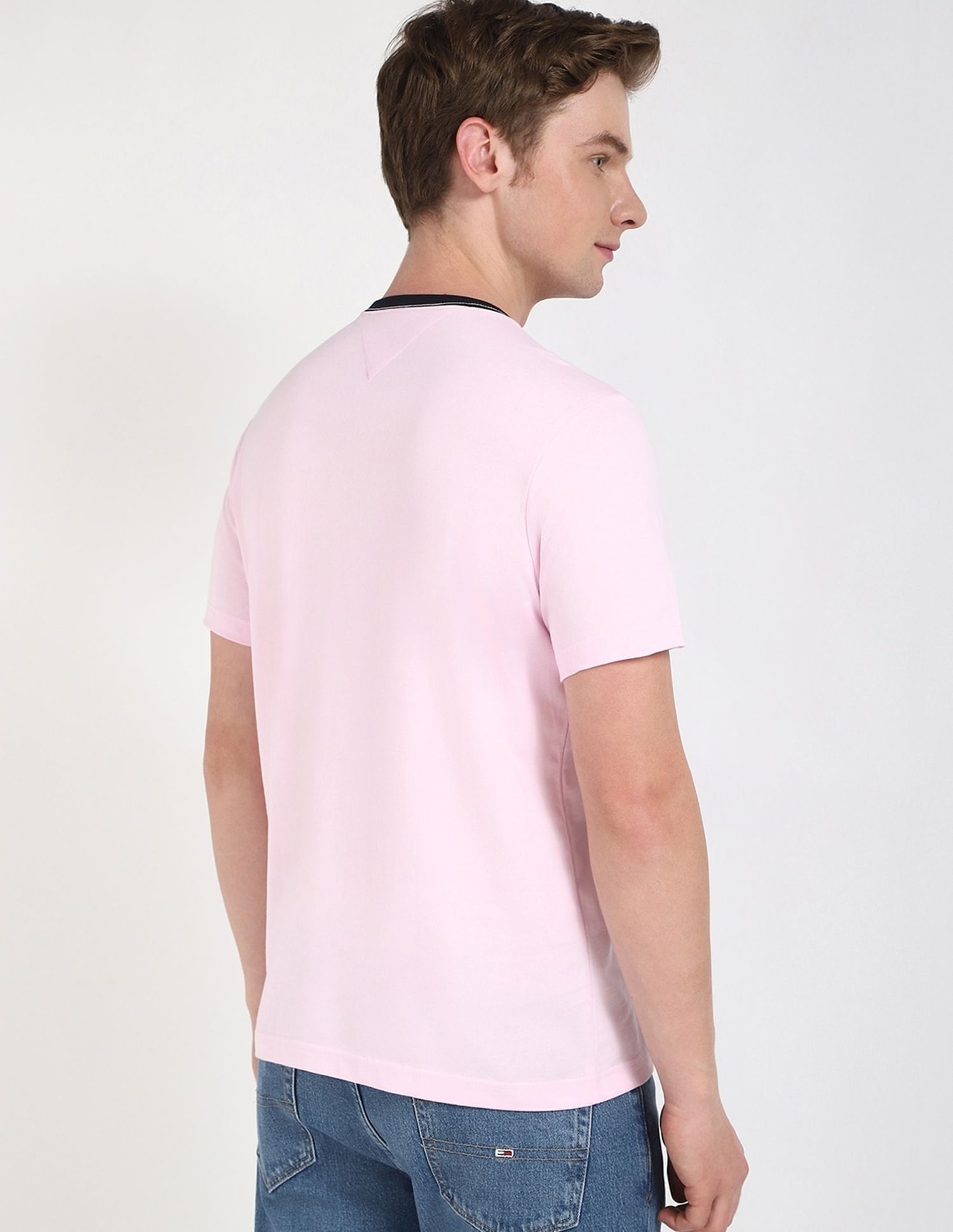 Tommy Hilfiger Embroidered Logo Regular-Fit Cotton T-Shirt