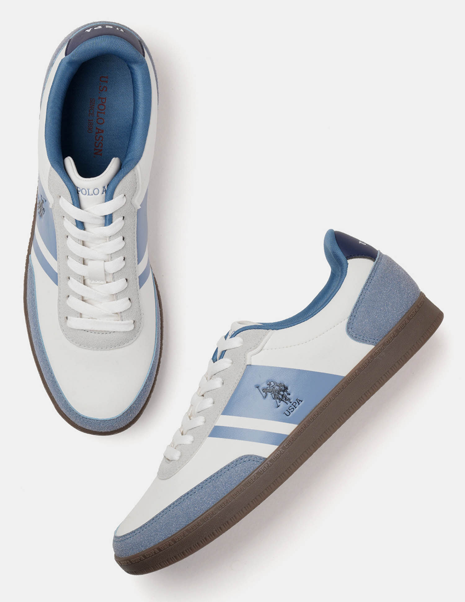 U.S. Polo Assn. Men Hilton Colour Blocked Sneakers