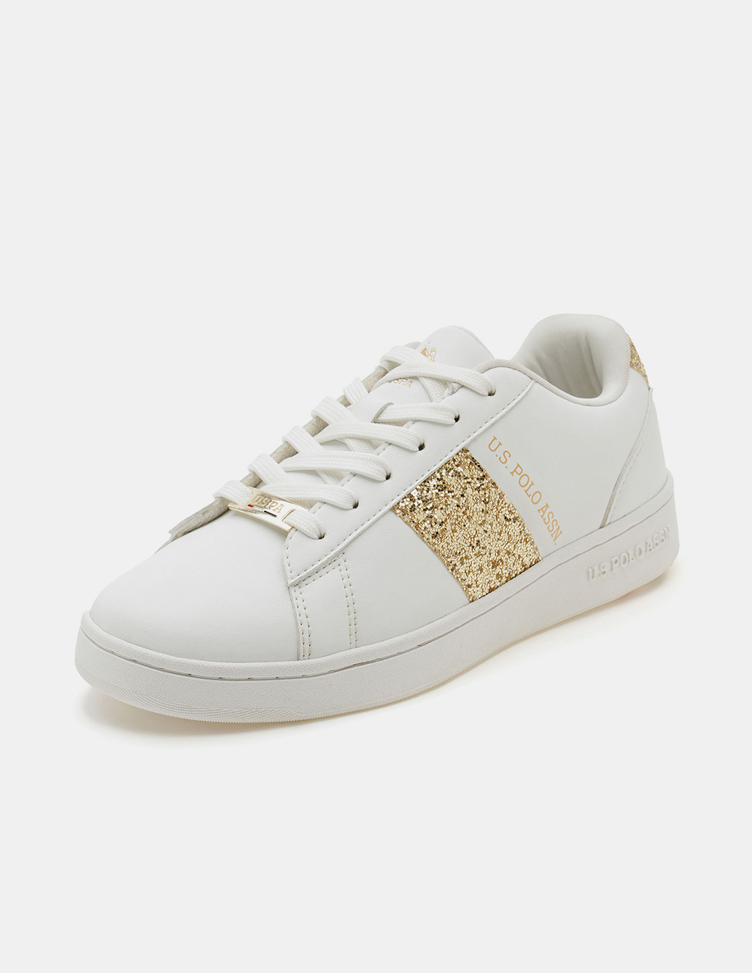 U.S. Polo Assn. Women Glitter Kate 3.0 Sneakers