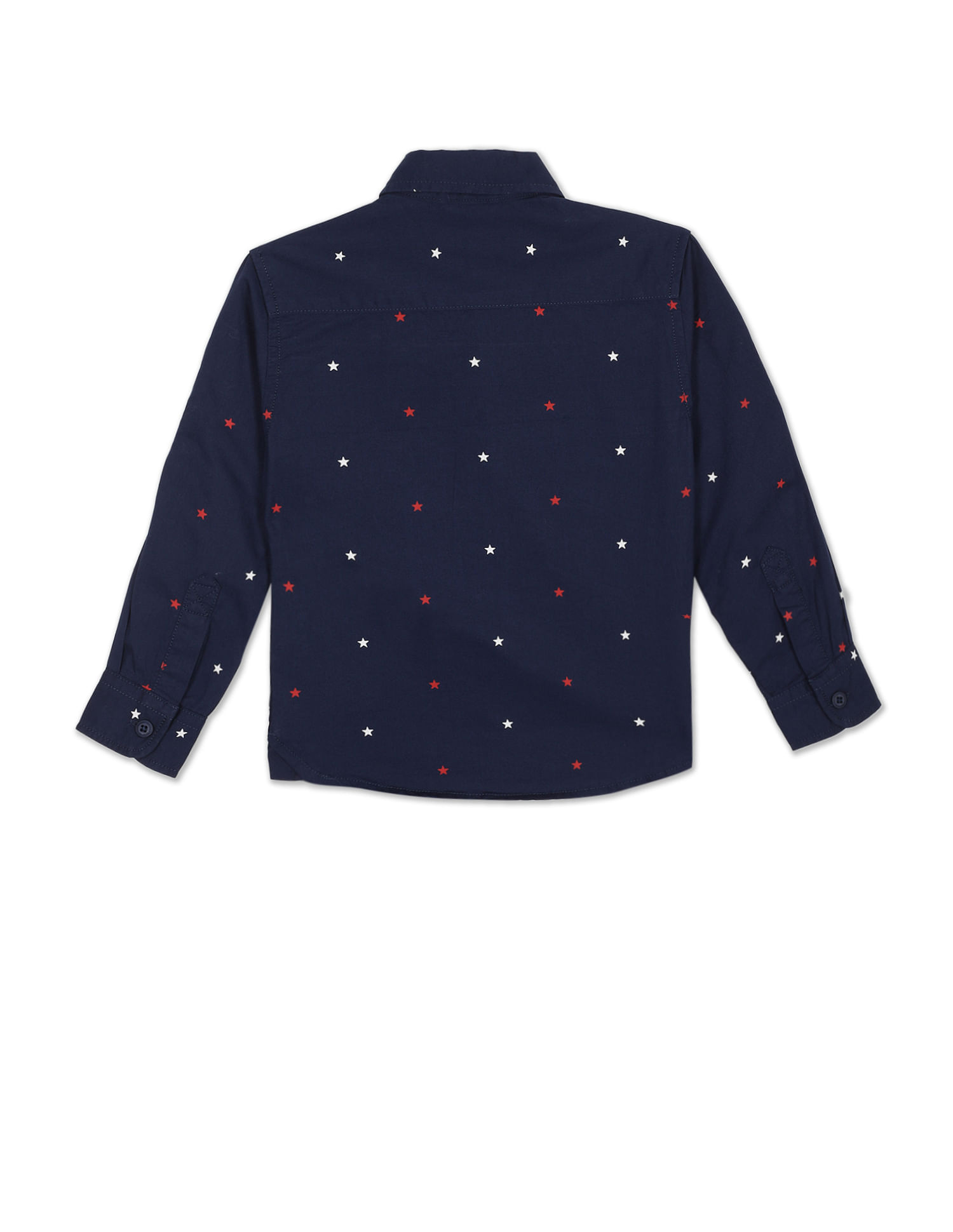 U.S. Polo Assn. Kids Boys Cotton Printed Shirt