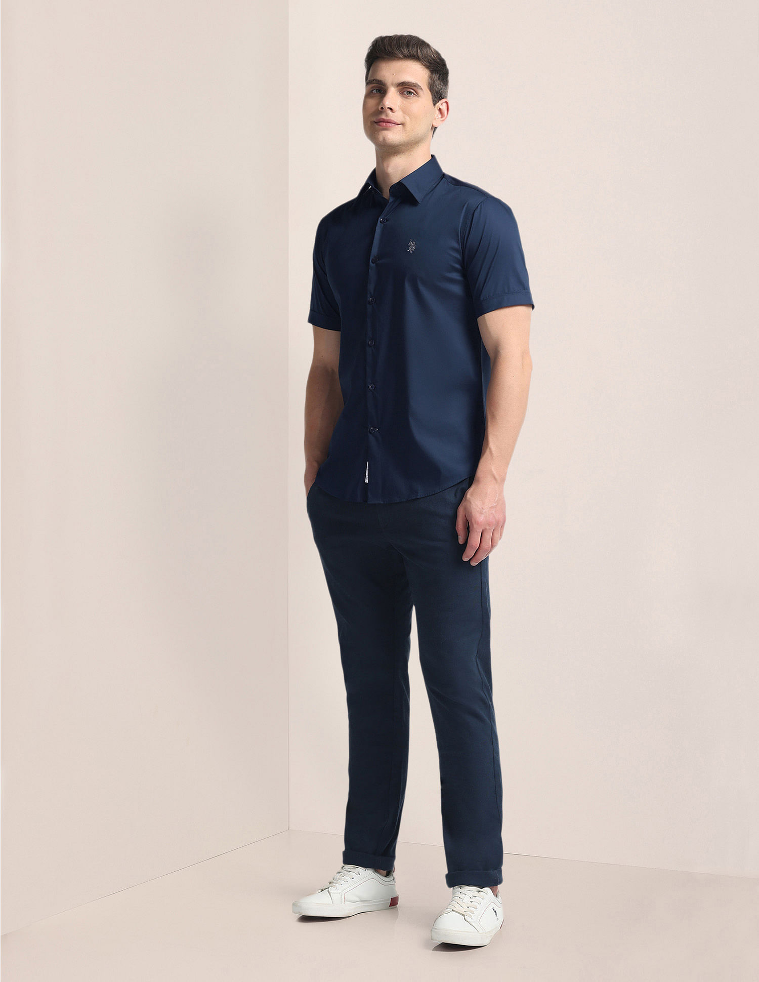 U.S. Polo Assn. Short Sleeve Solid Shirt