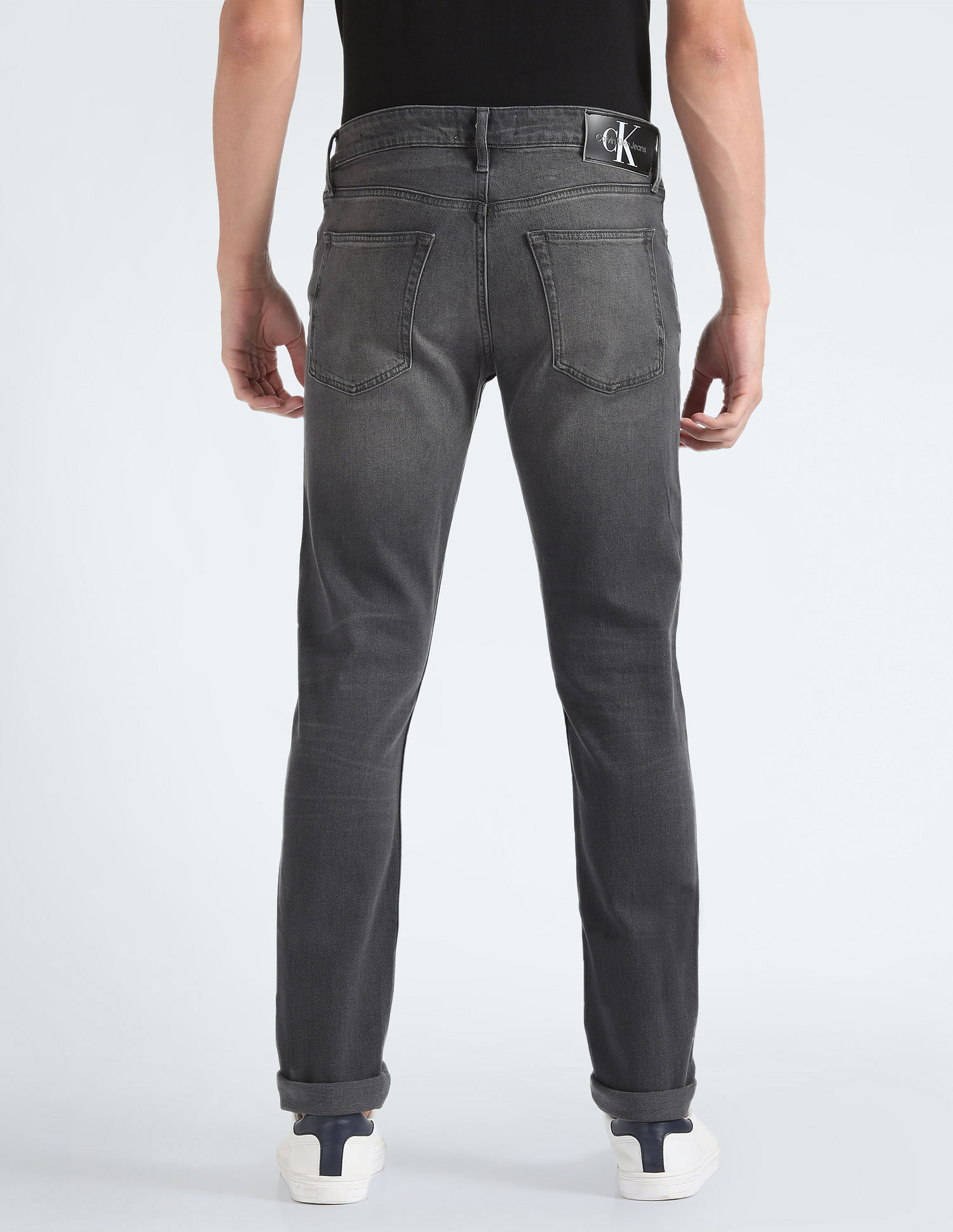 Buy Calvin Klein Jeans Mid Rise Slim Fit Jeans - NNNOW.com Buy Calvin Klein Jeans Mid Rise Slim Fit Jeans - NNNOW.com