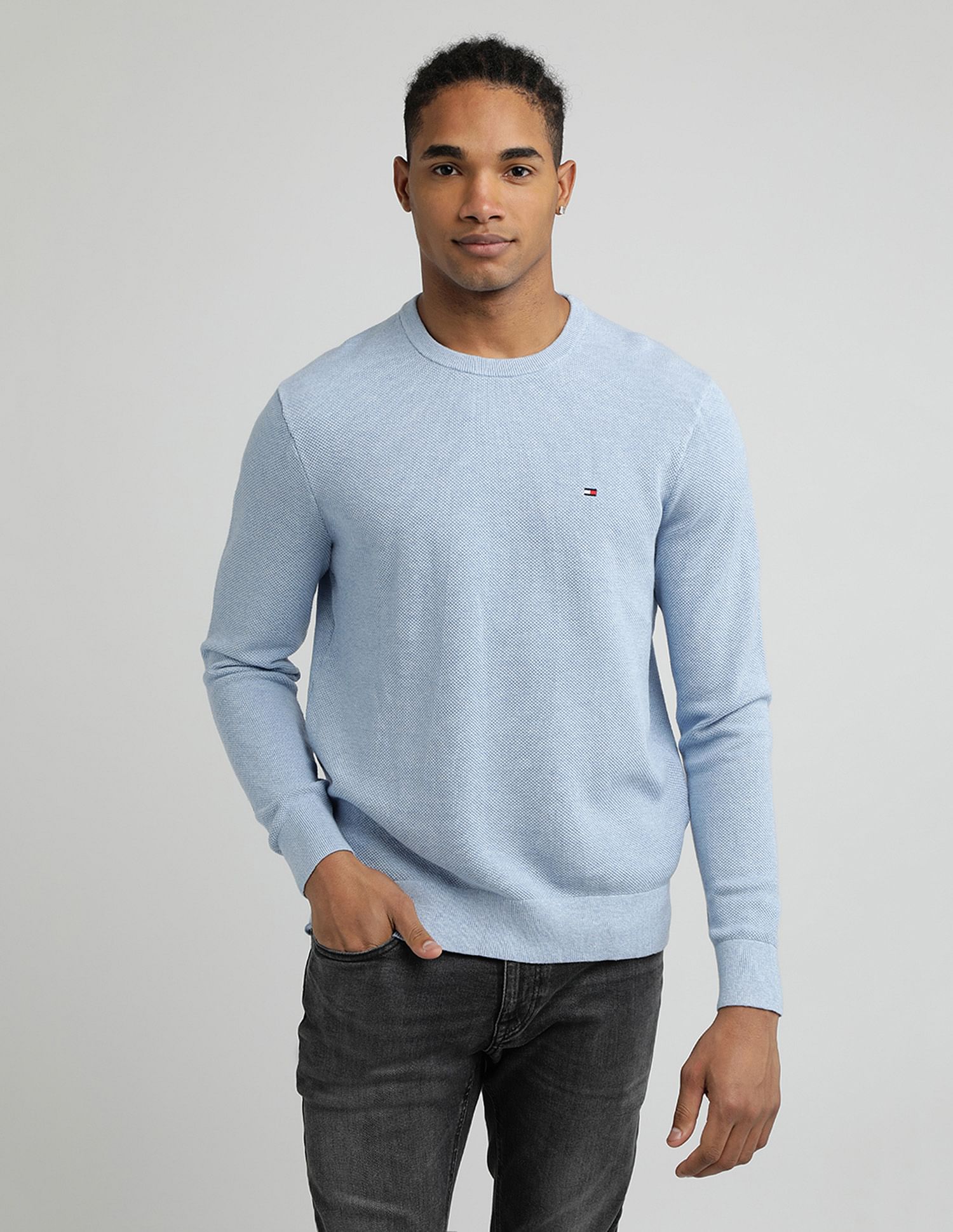 Tommy Hilfiger Essential Structure Crew Neck Sweater
