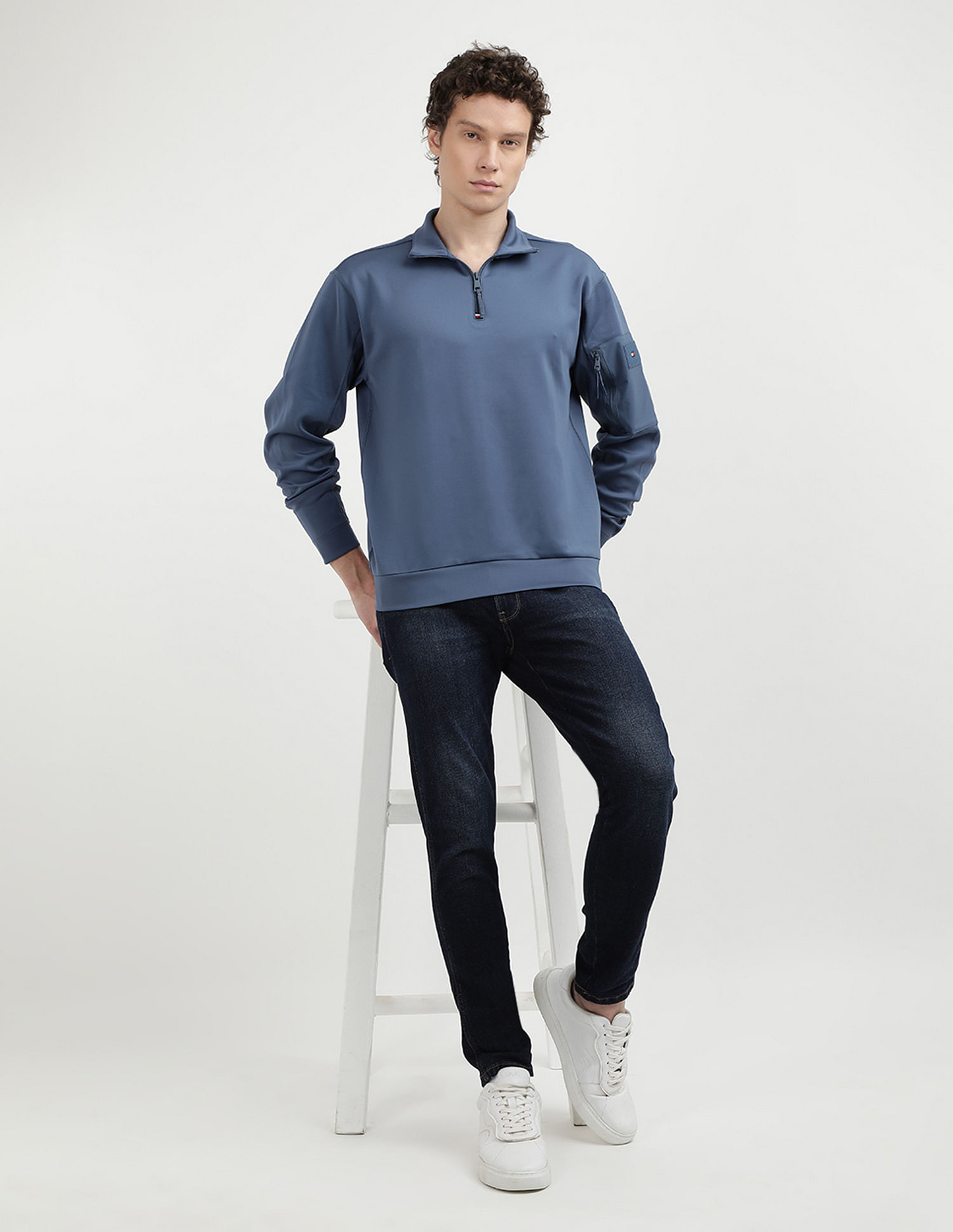 Tommy Hilfiger Scuba 1/2 Zip Sweatshirt