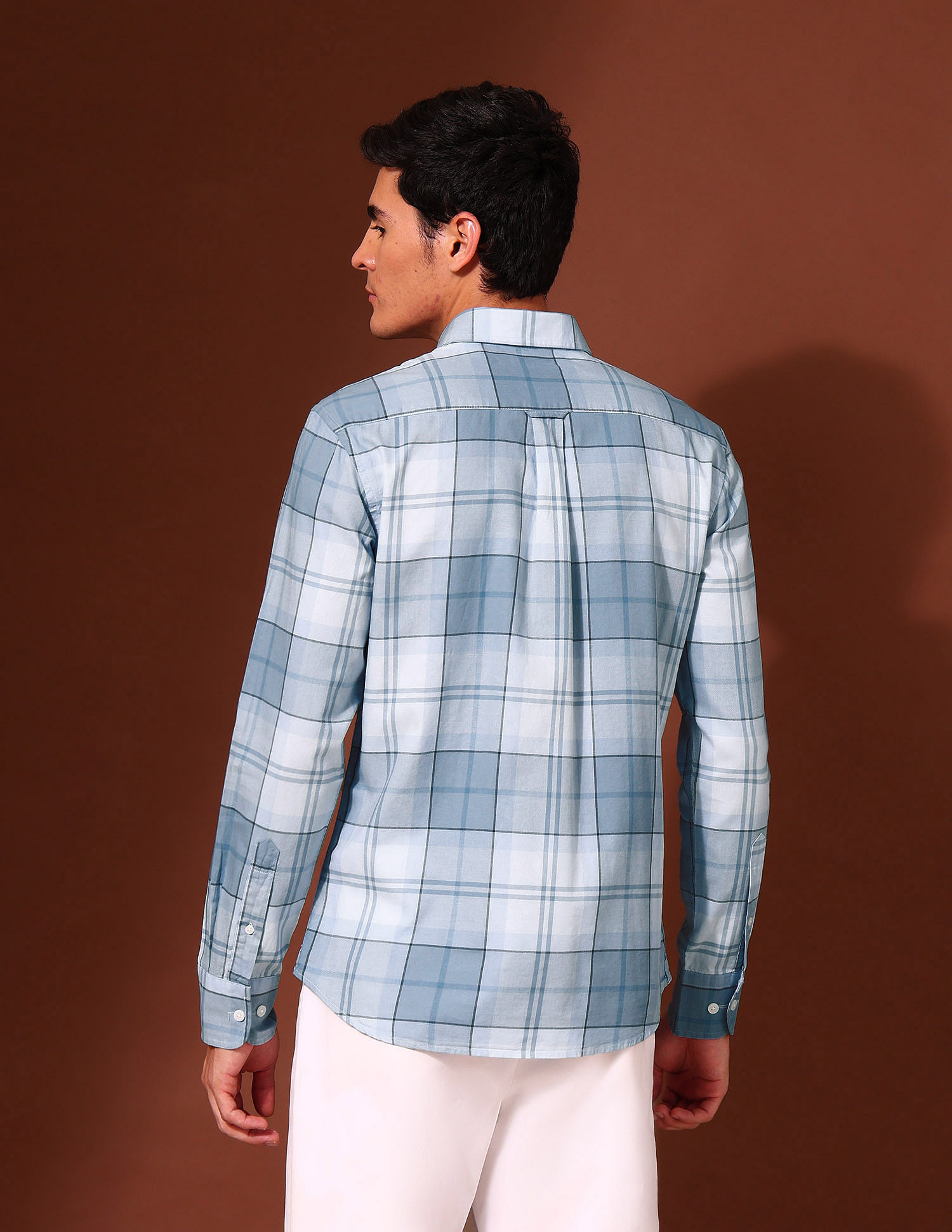 U.S. Polo Assn. Plaid Checked Pure Cotton Shirt