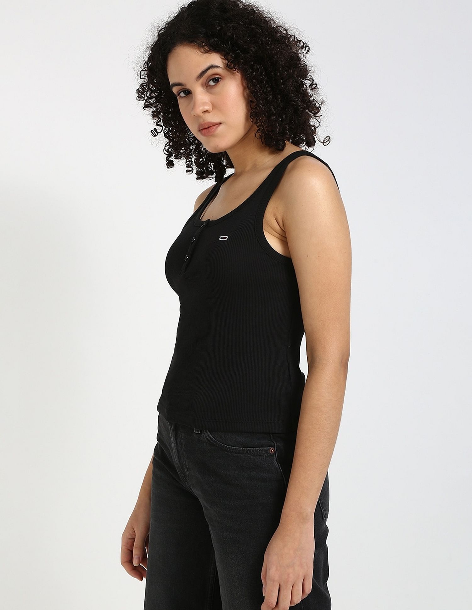 Tommy Hilfiger Slim-Fit Cotton Round Neck Tank Top