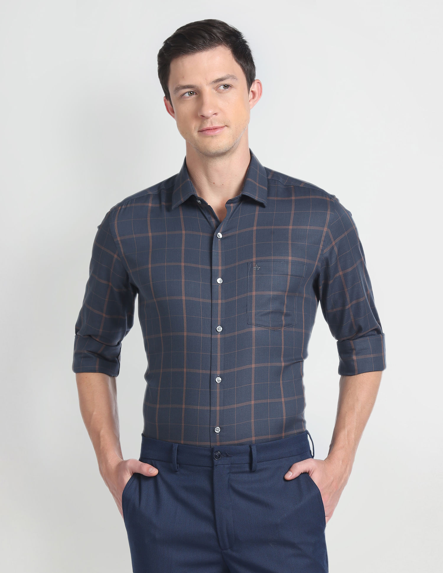 Arrow Tartan Check Cotton Shirt