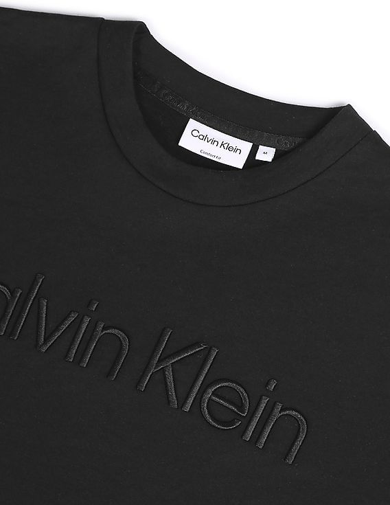 Calvin klein embroidered sweatshirt Clearance