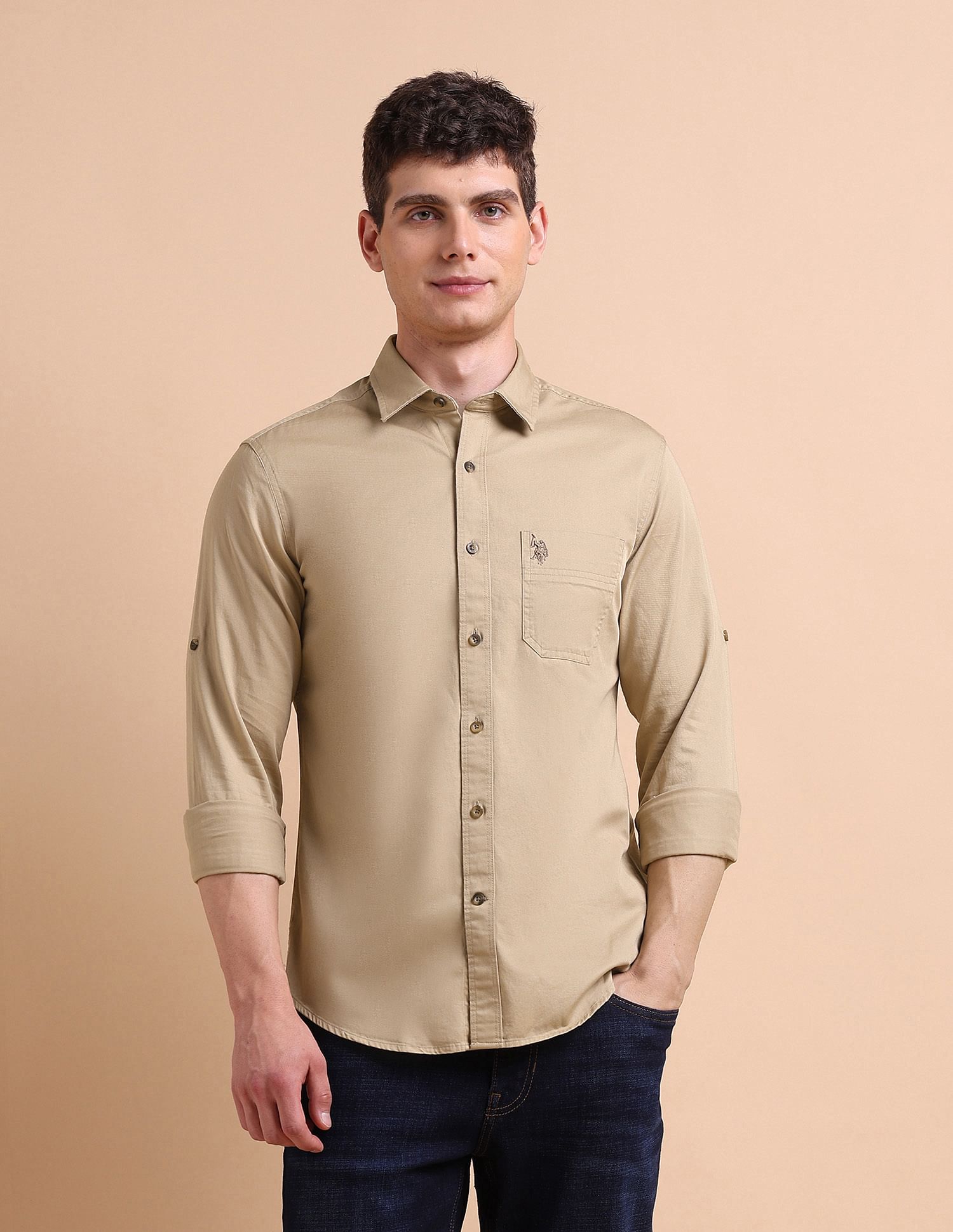 U.S. Polo Assn. Denim Co. Utility Twill Shirt