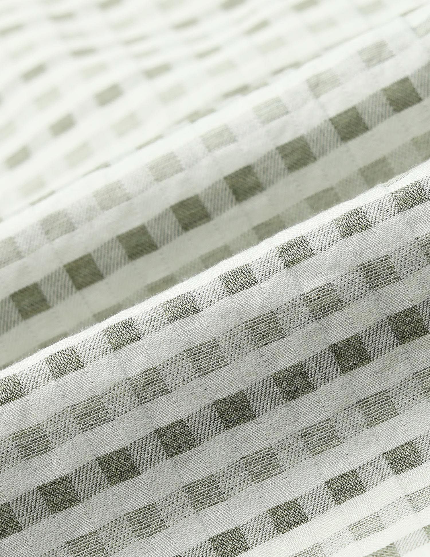 Arrow Sport Micro Checked Cotton Shirt