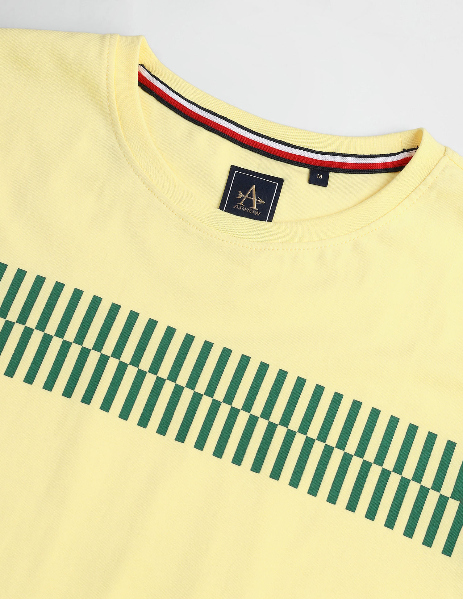 Arrow Sport Graphic Printed Crew Neck T-Shirt