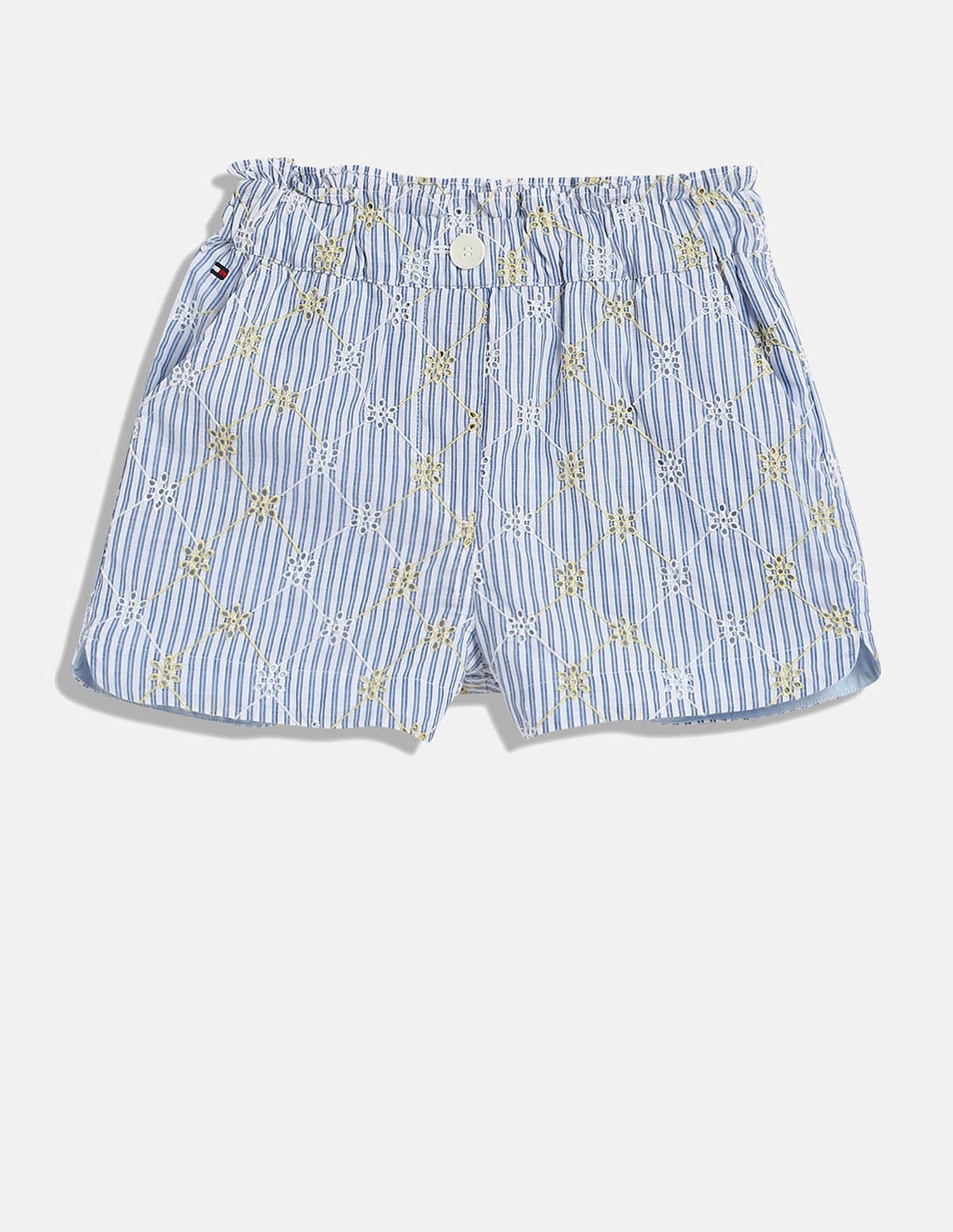 Tommy Hilfiger Kids S25KGND010 BLUE Girls Shorts