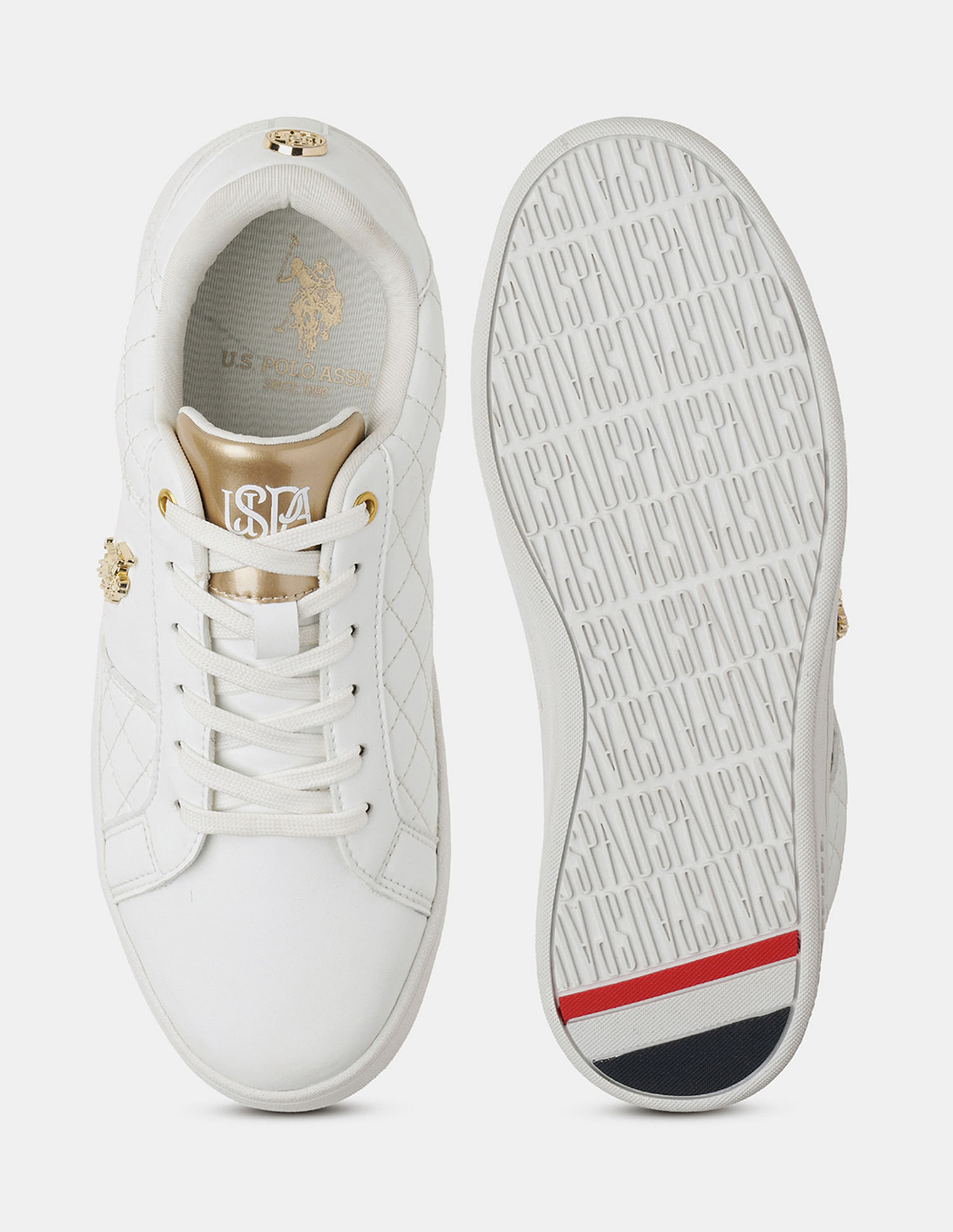 U.S. Polo Assn. Women Simone 3.0 Textured Sneakers