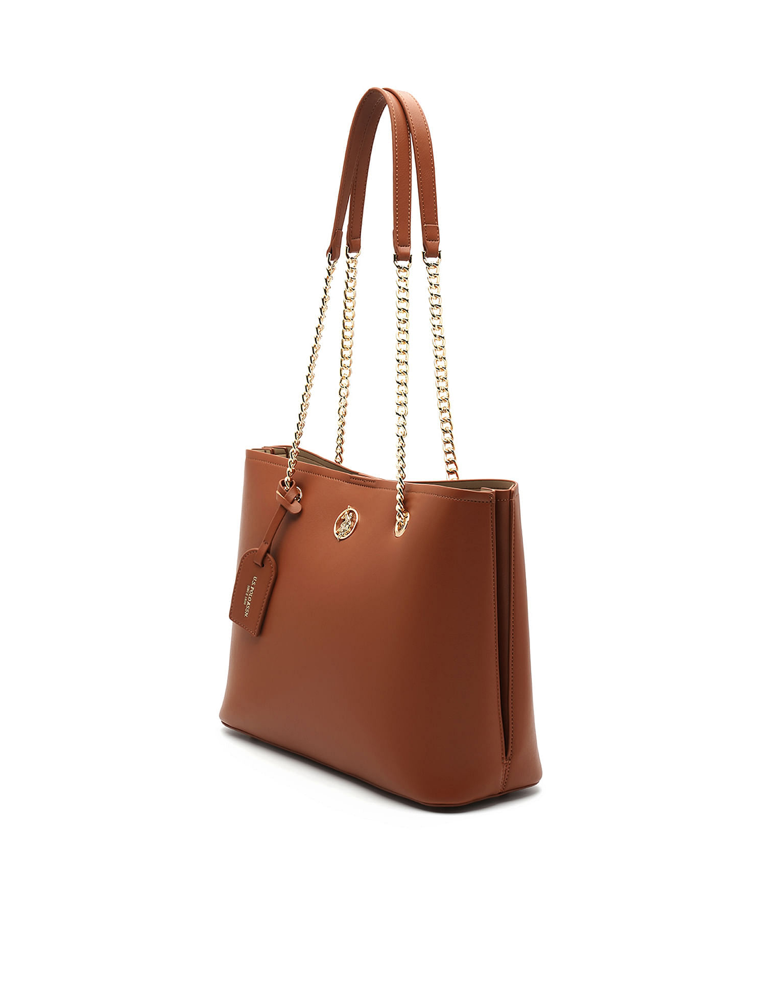 U.S. Polo Assn. Gabby Solid Tote Bag