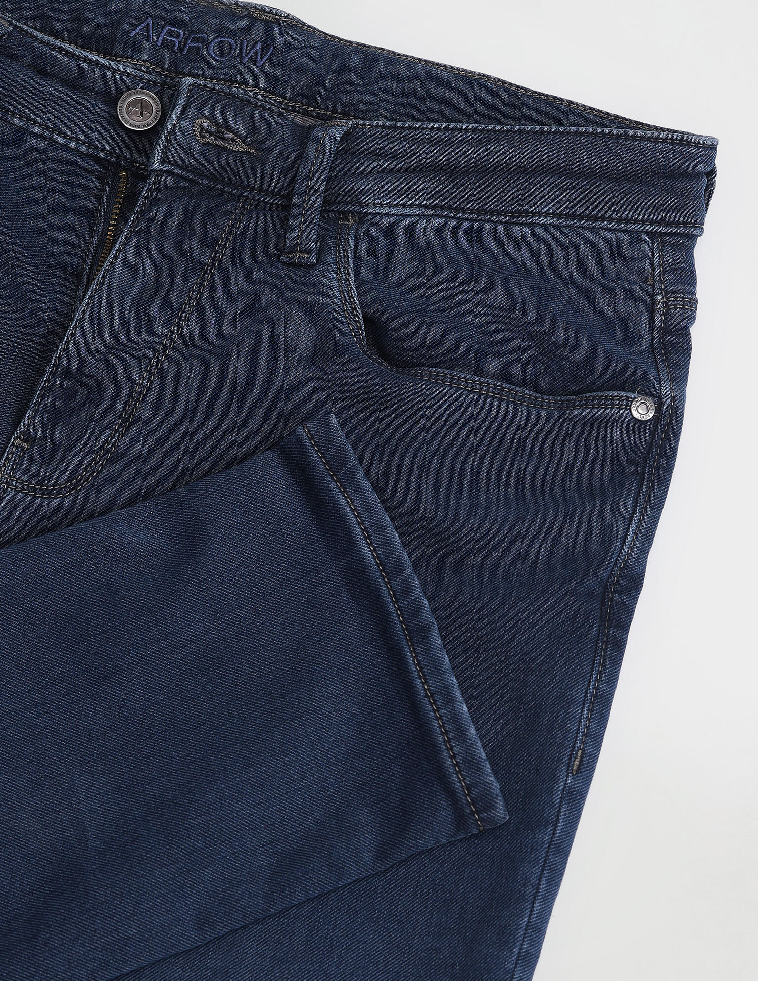 Arrow Sport Jameson Slim Fit Washed Jeans