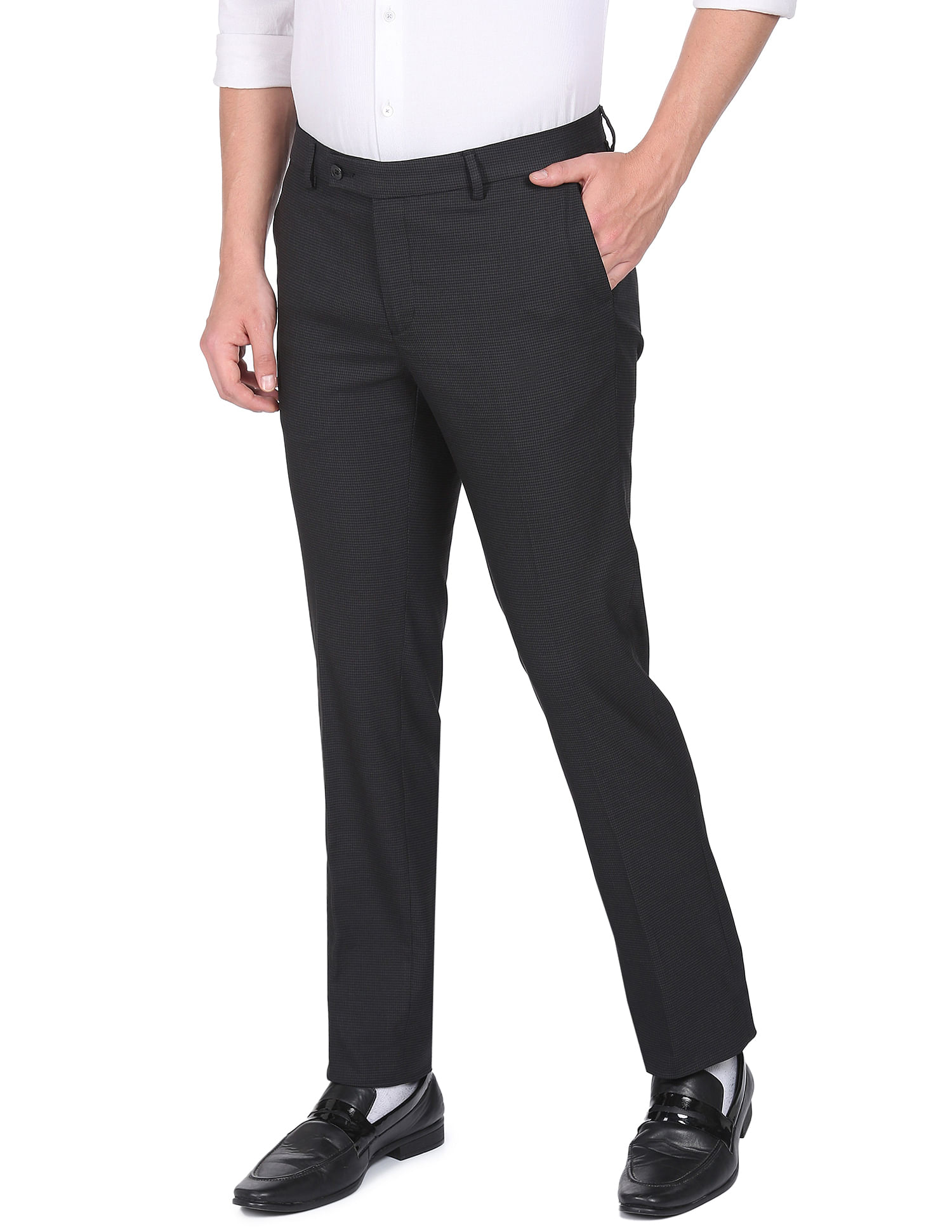 Tailored Fit Pure Linen Trousers