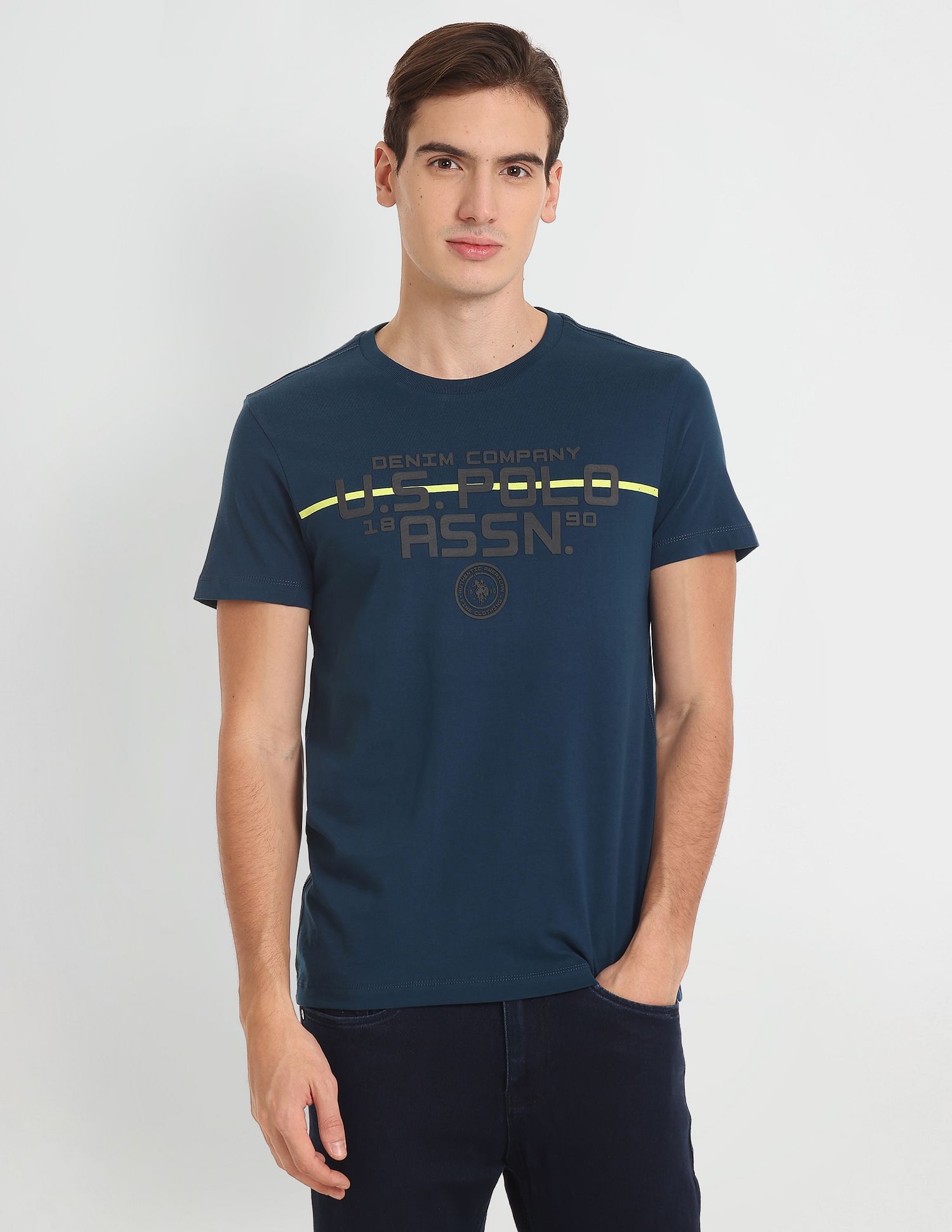 U.S. Polo Assn. Denim Co. Iconic Bold Logo T-Shirt