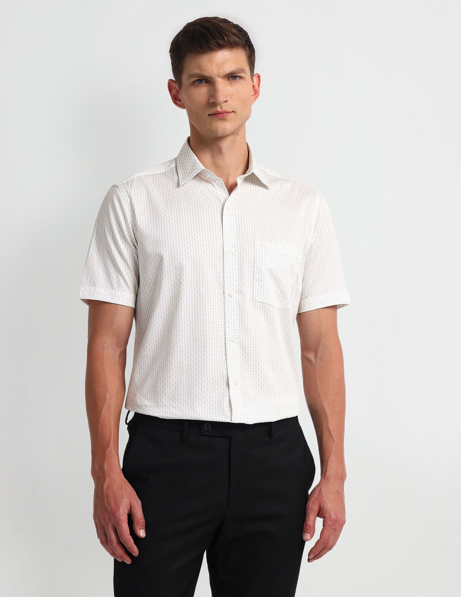 Arrow Liberty Classic Fit Cotton Shirt