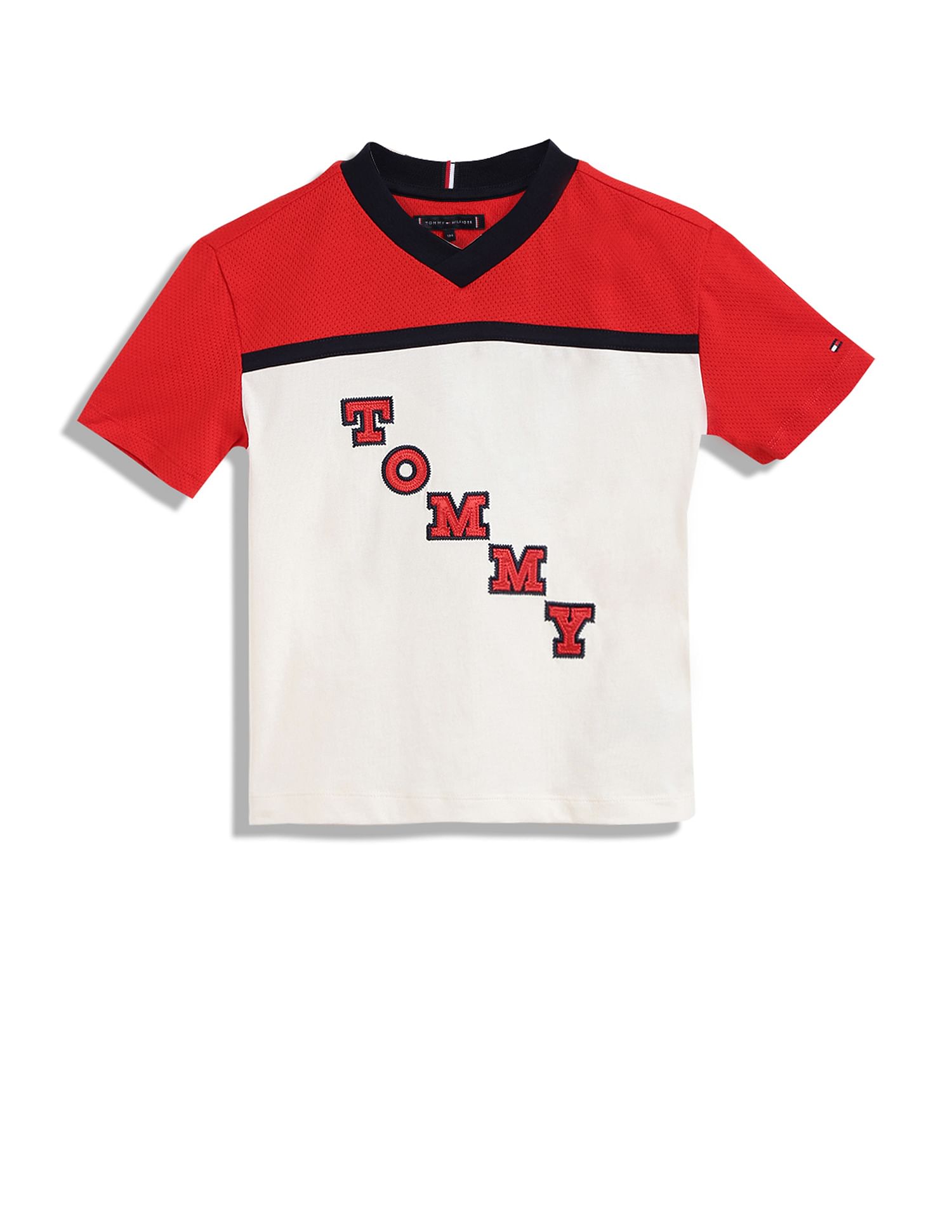 Tommy Hilfiger Kids Appliqued Varsity T-Shirt
