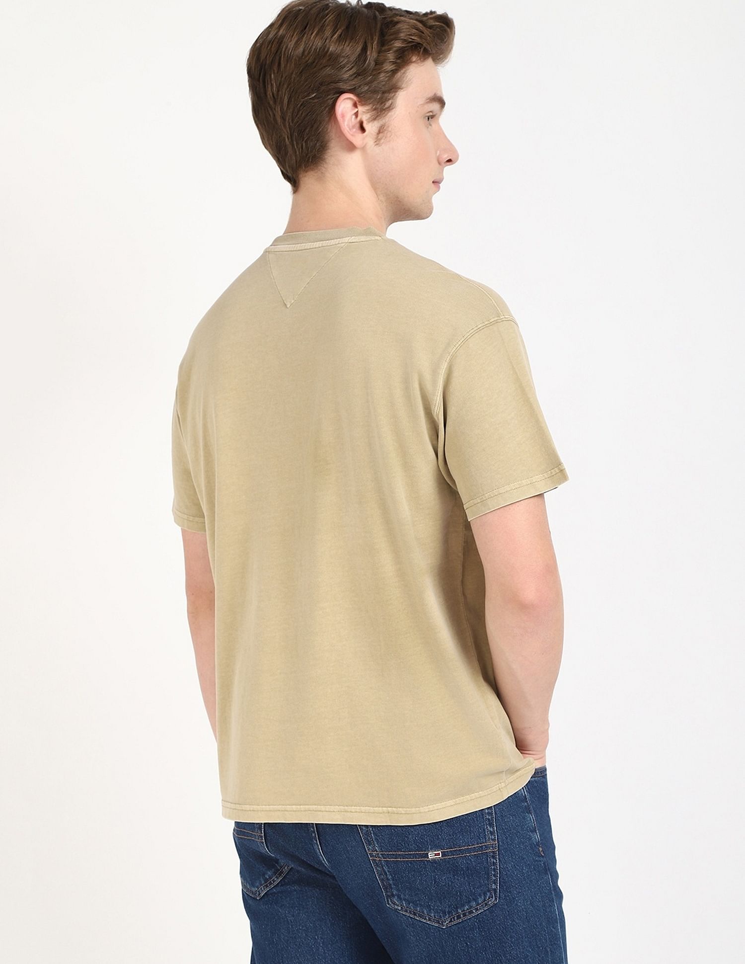 Tommy Hilfiger Solid Relaxed-Fit Cotton T-Shirt