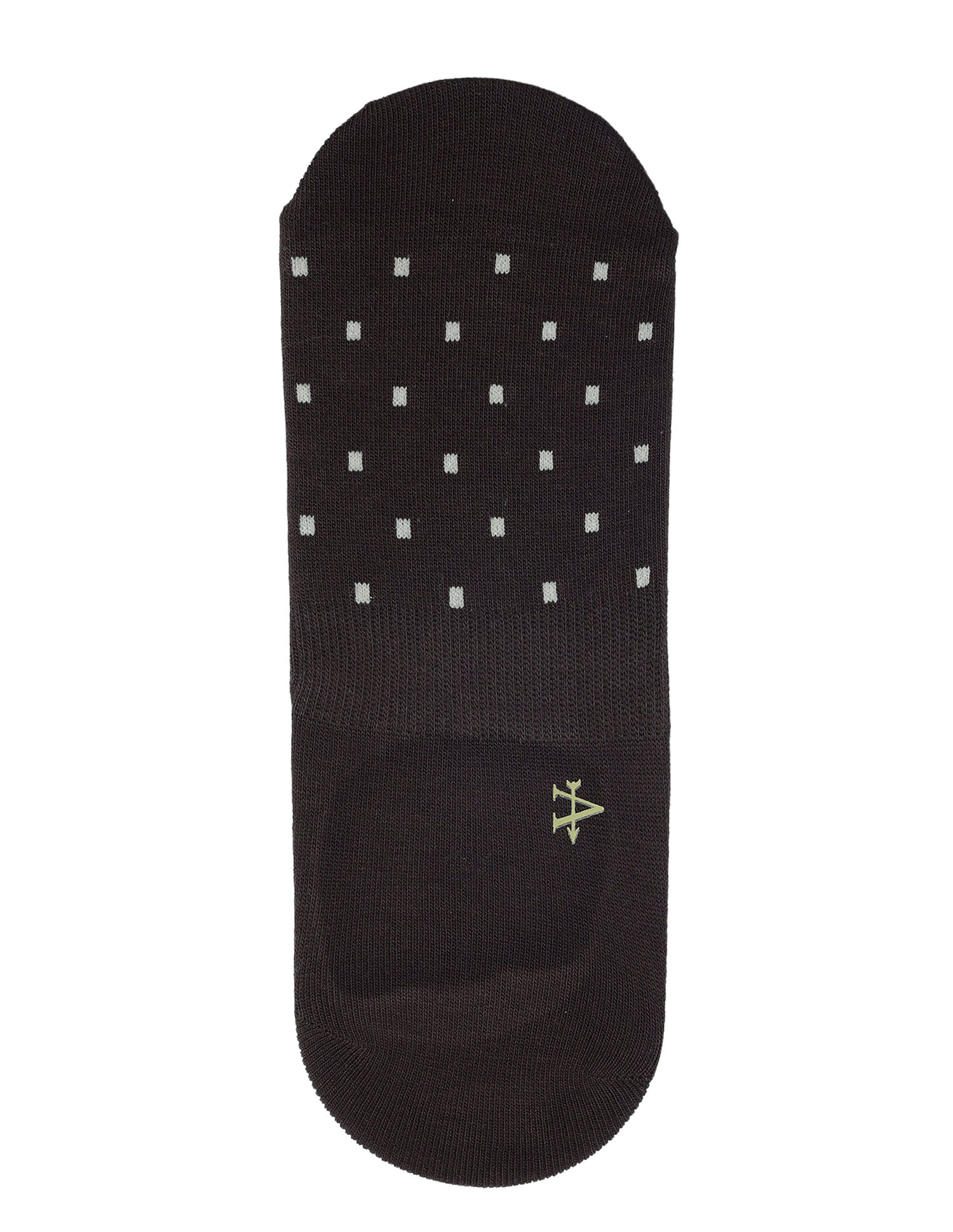 Arrow Mens Printed No Show Cotton Socks - Pack Of 2