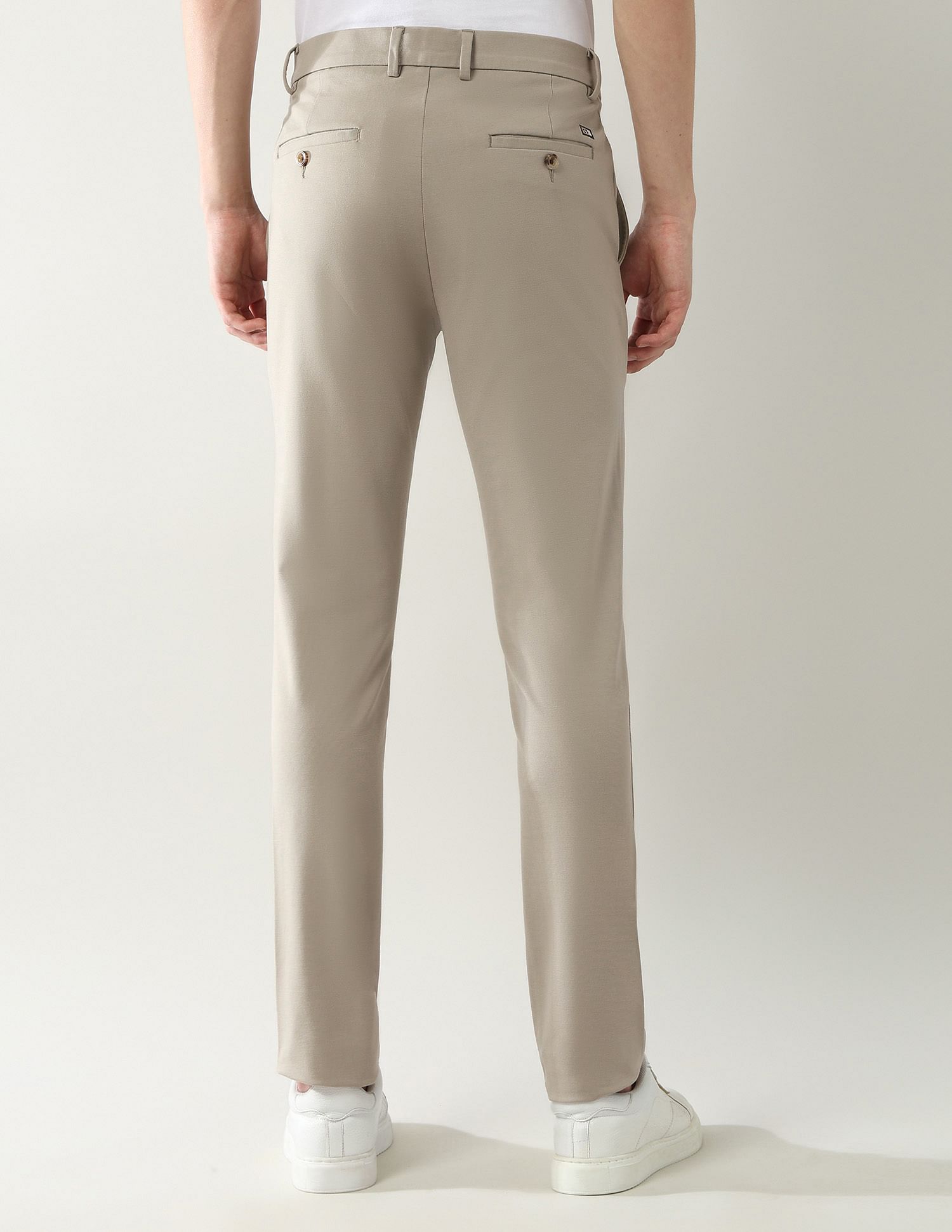 Arrow Sport Slim Fit Knitted Autoflex Trousers