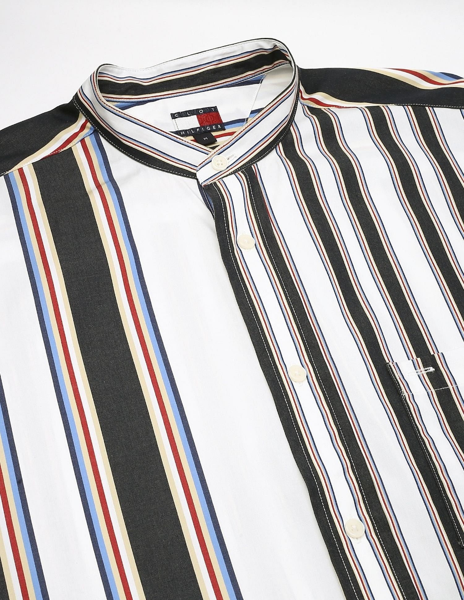 Tommy Hilfiger Striped Regular-Fit Cotton Shirt