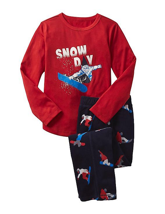 Buy GAP Toddler Boy Assorted Festive Jersey PJ Set NNNOW