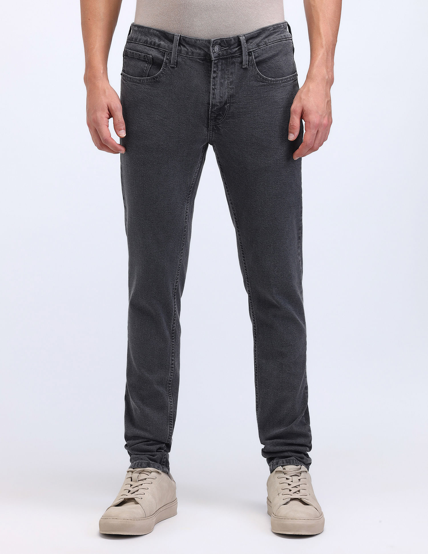 Flying Machine Jackson Skinny Fit Mid Rise Jeans