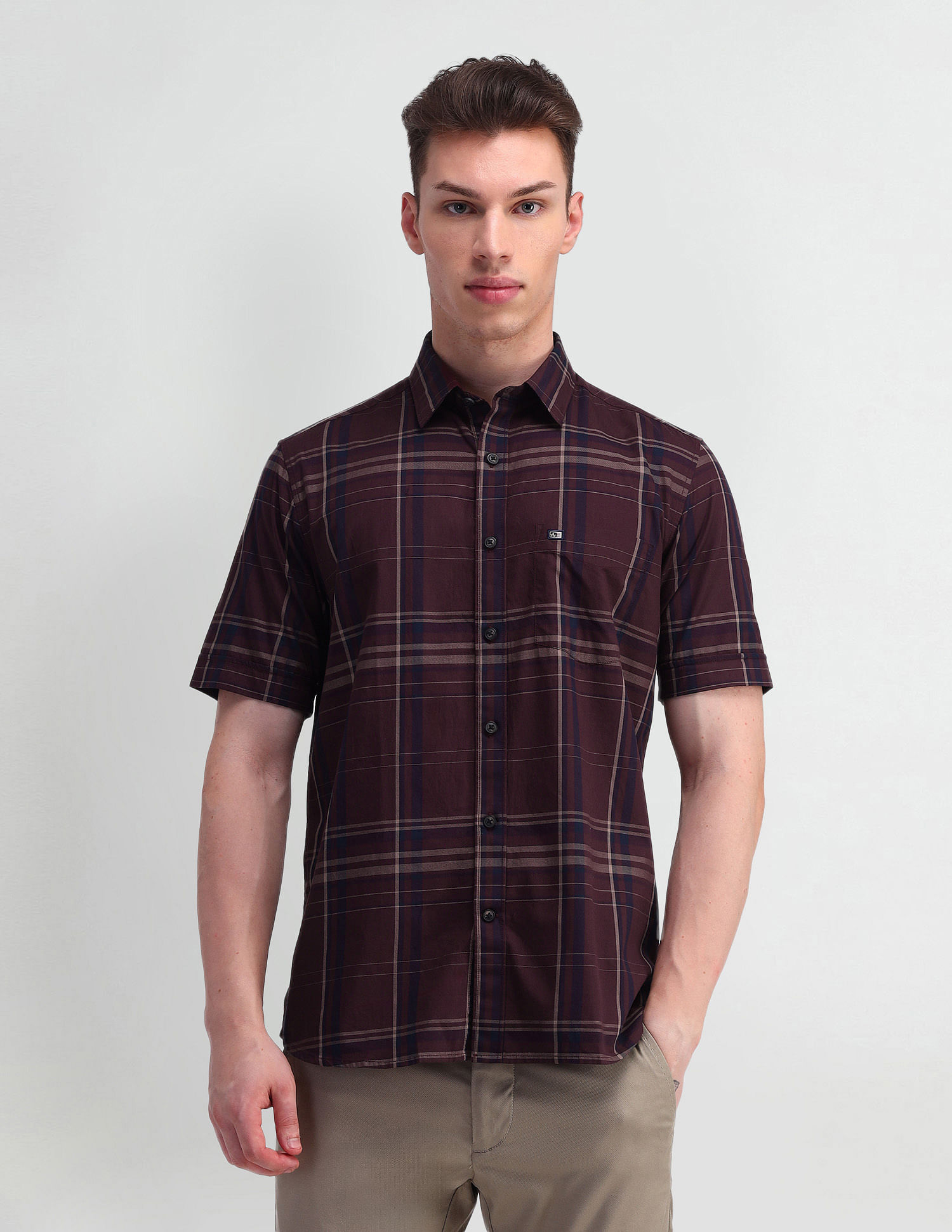 Arrow Sport Regular Fit Cotton Shirt
