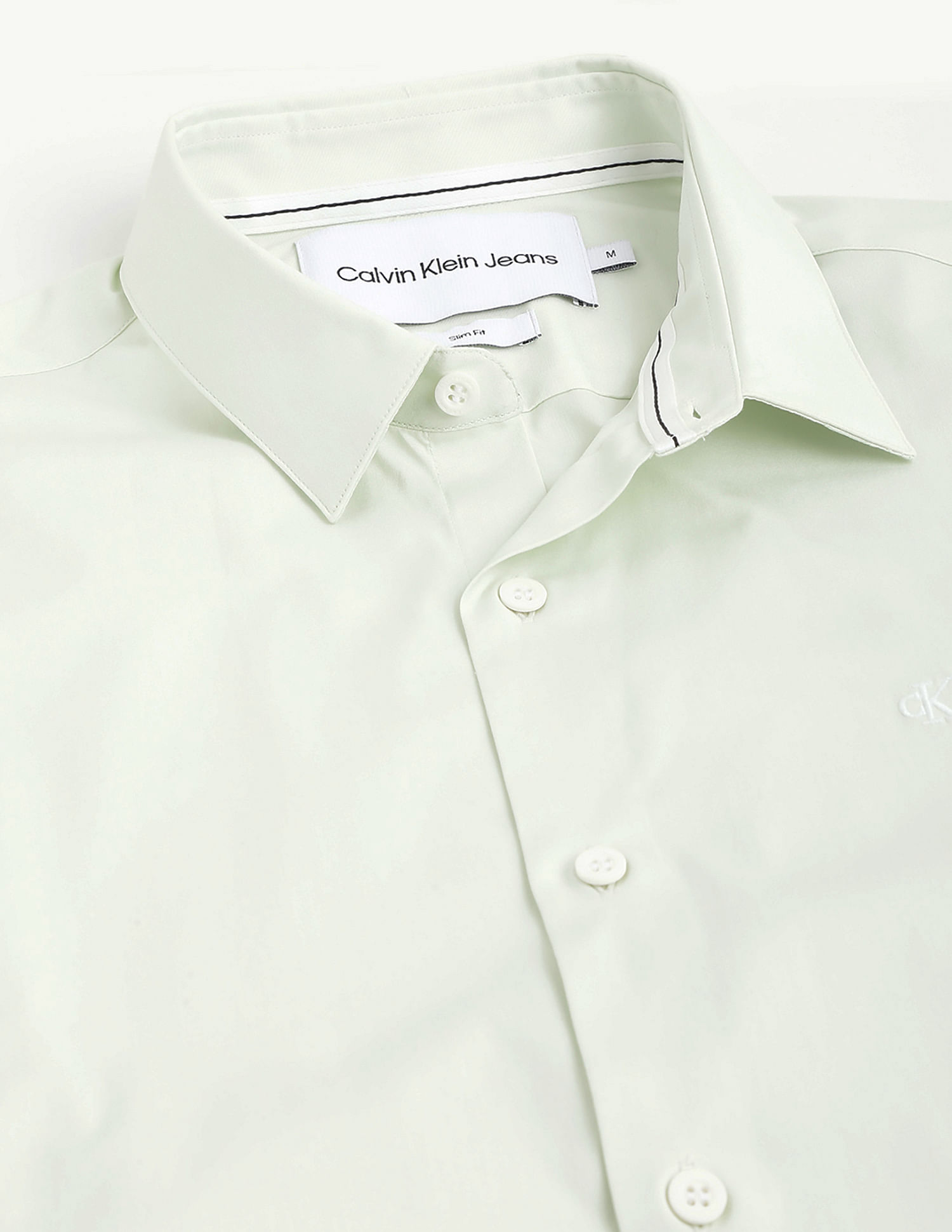 Calvin Klein Solid Poplin Shirt