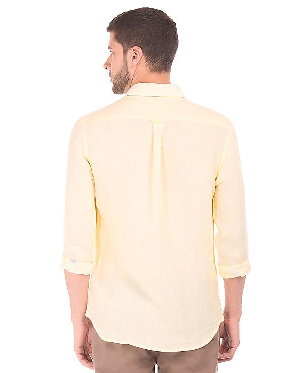 U.S. Polo Assn. Solid Linen Shirt