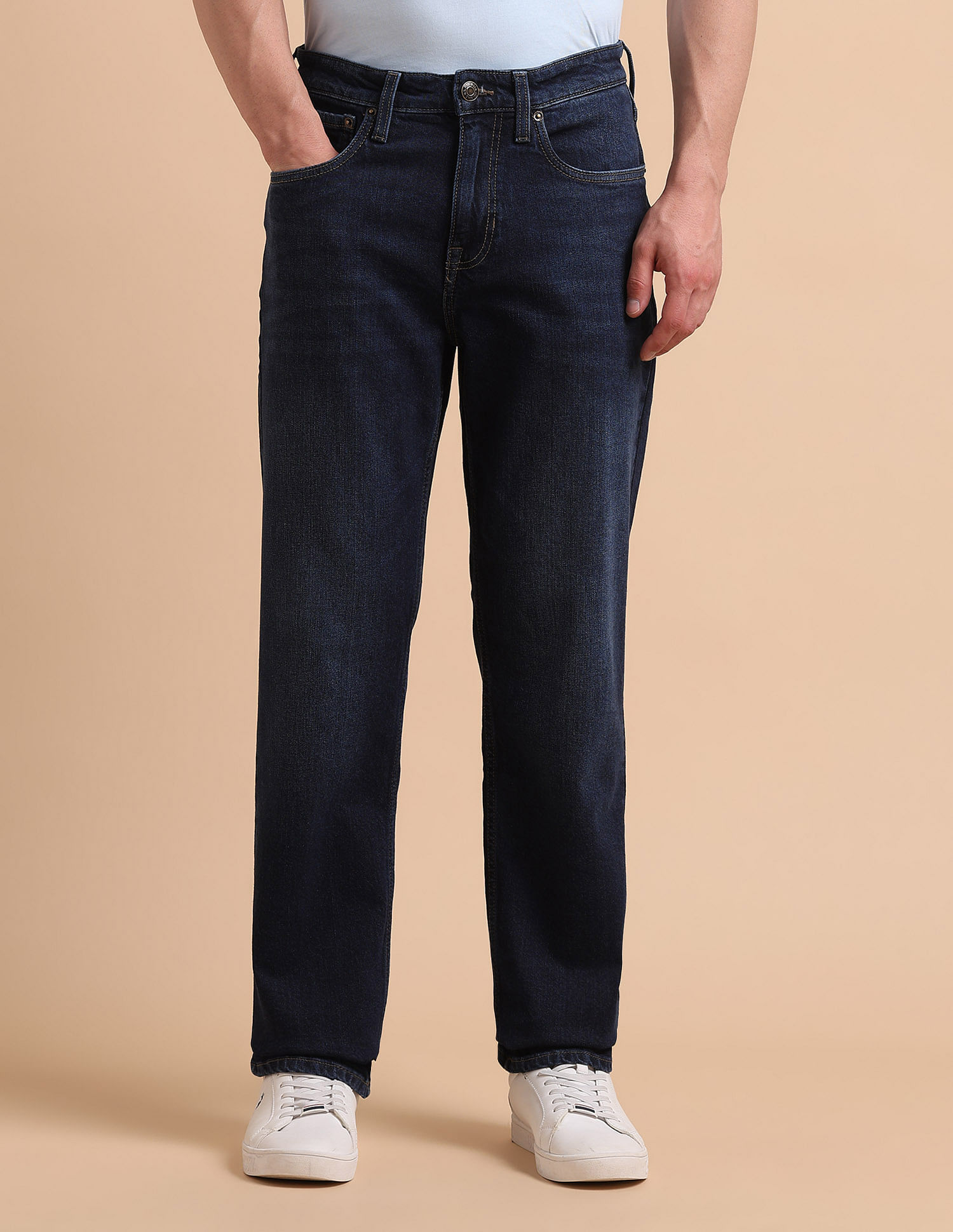 U.S. Polo Assn. Denim Co. Shawn Relaxed Fit Blue Jeans