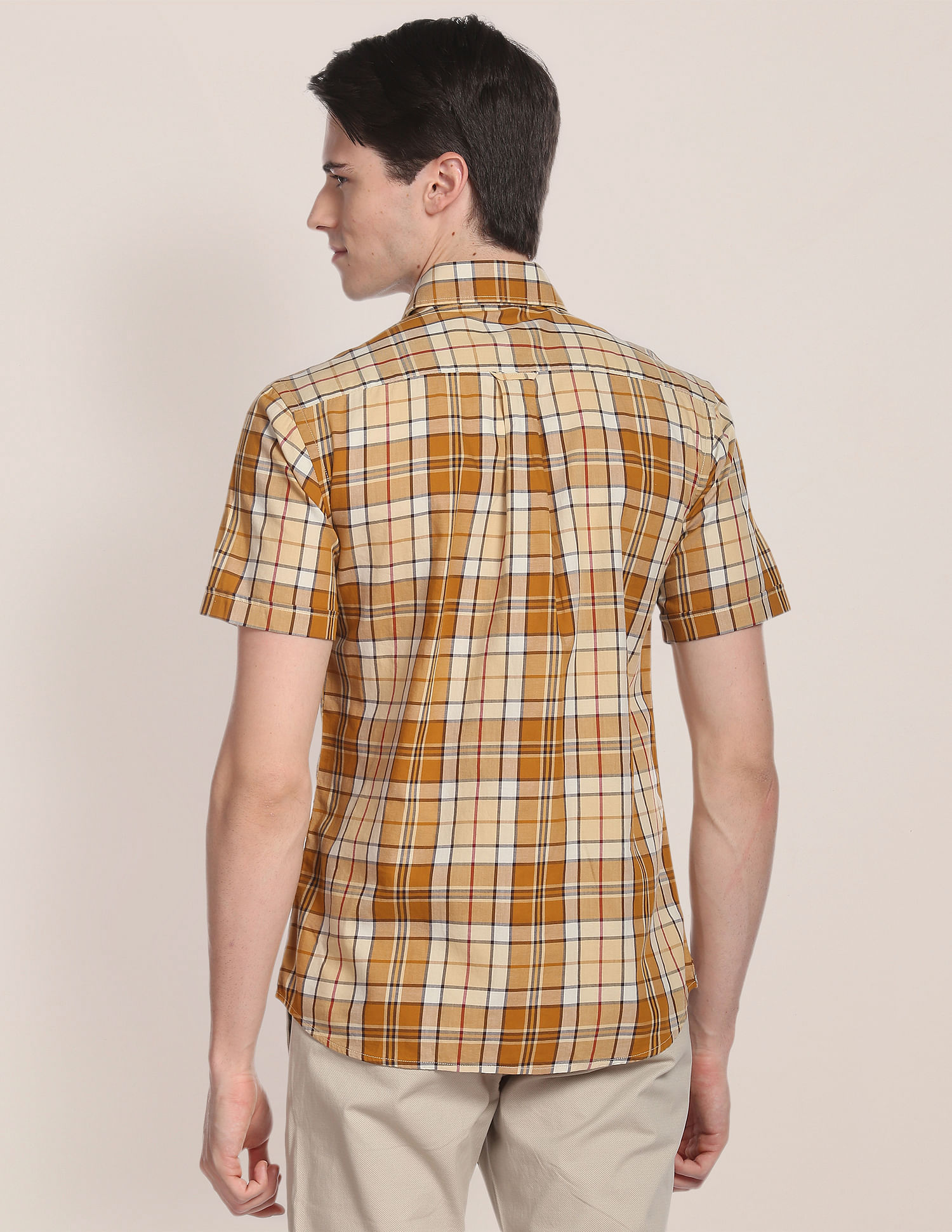 U.S. Polo Assn. Plaid Check Twill Casual Shirt