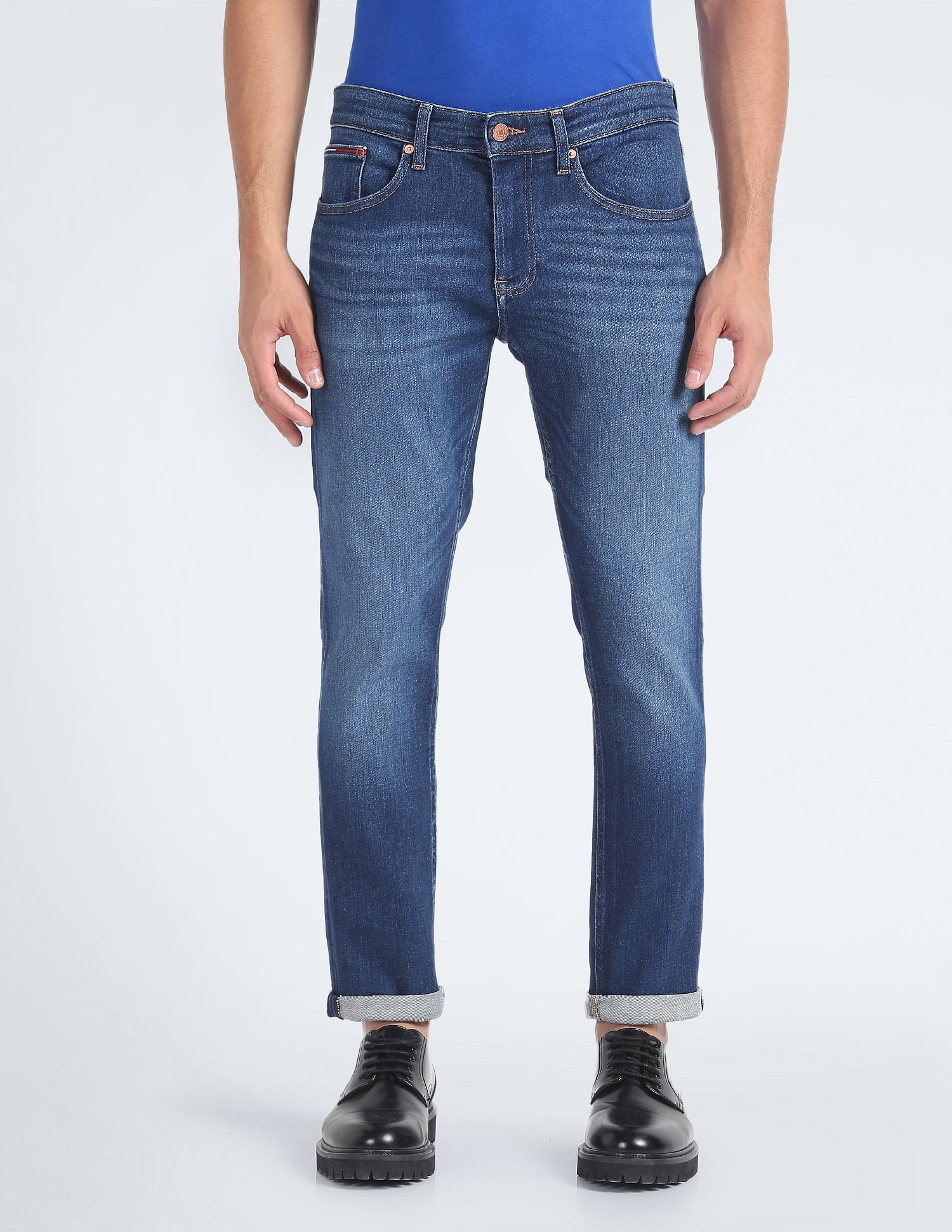 Tommy Hilfiger Austin Slim Tapered Recycled Cotton Jeans