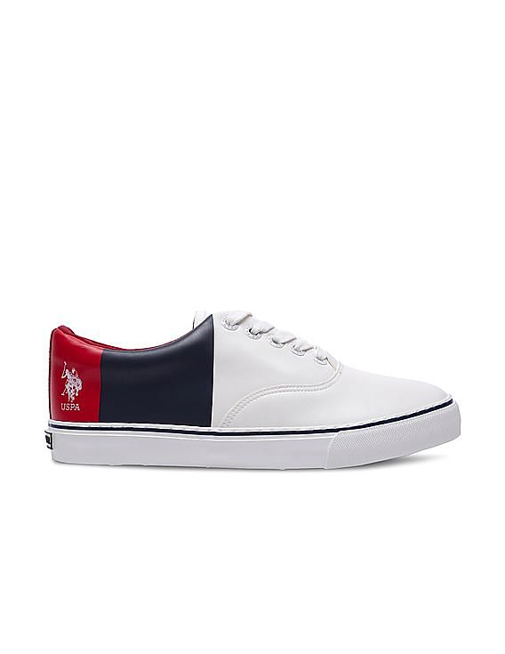 U.S. Polo Assn. Men Low Top Colour Block Sander Sneakers