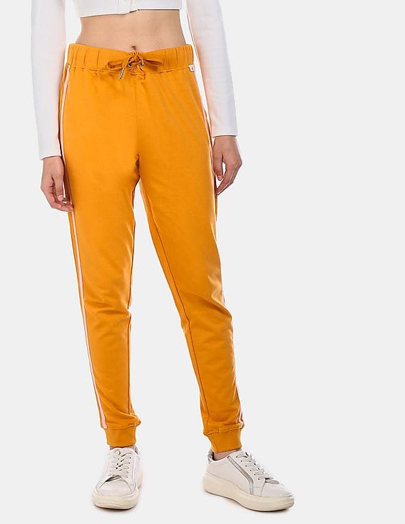 Flying Machine Women Mustard High Rise 